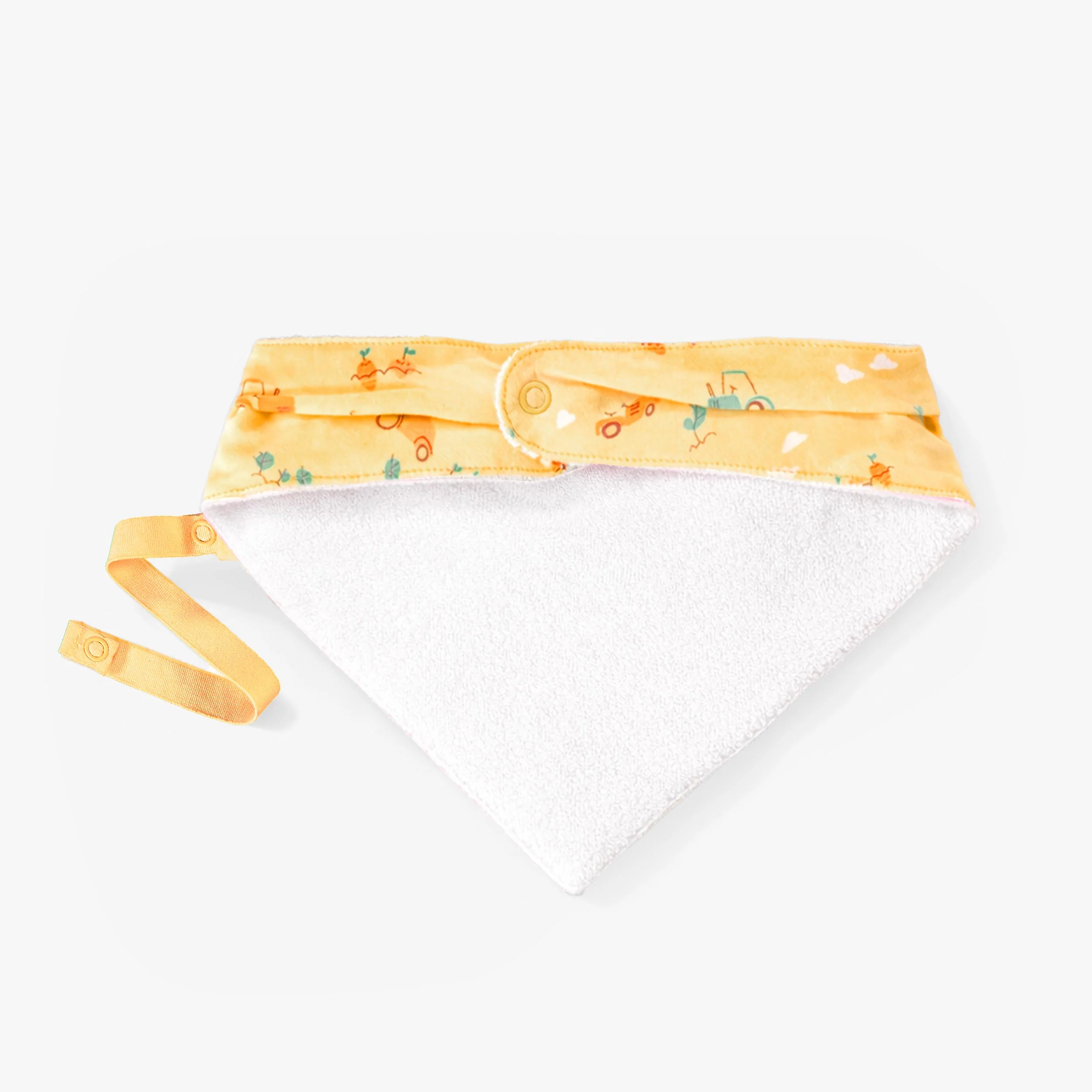 Bavoir jaune à motifs, naissance - Image 2