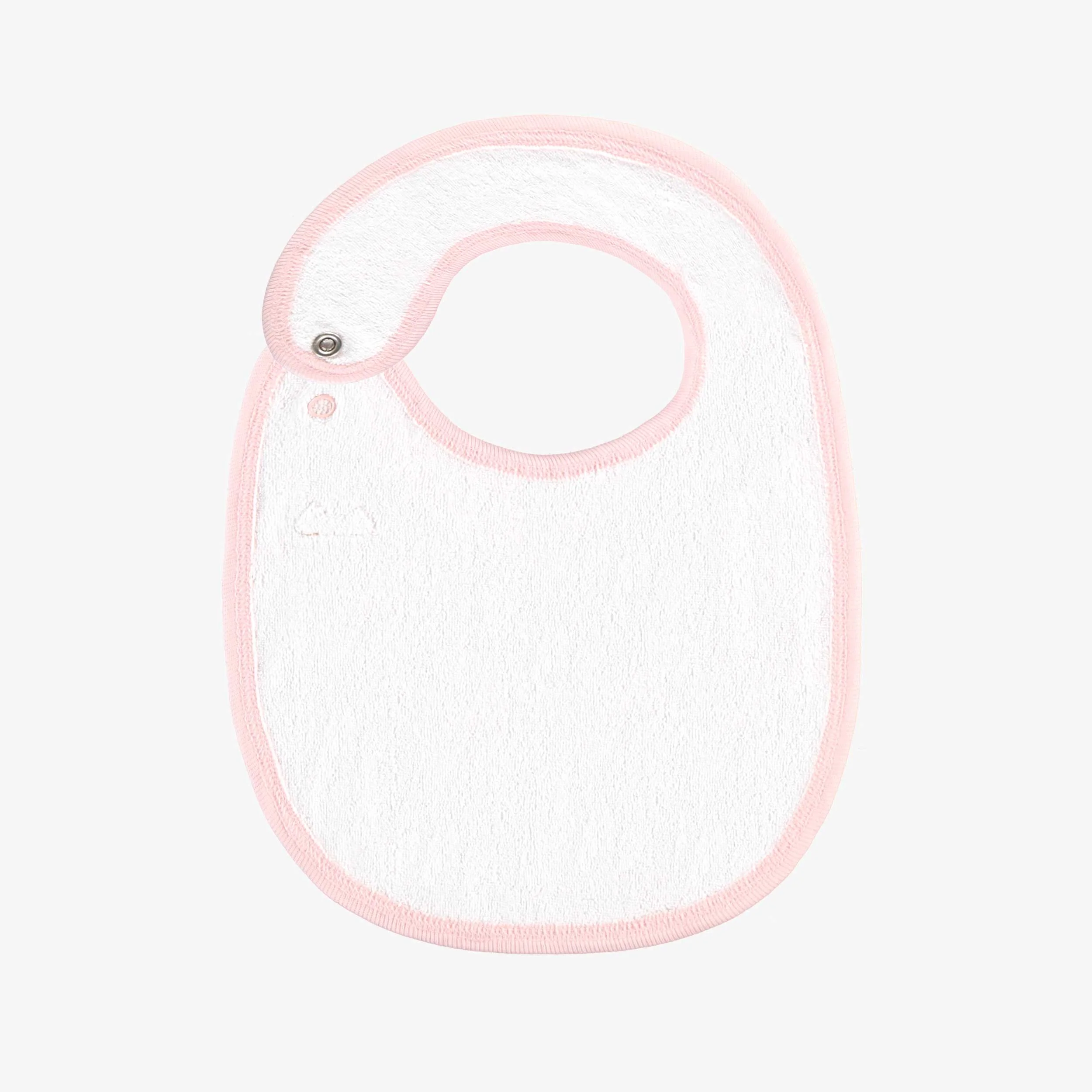 Bavoir rose en jersey à motifs de flamants, naissance - Image 2