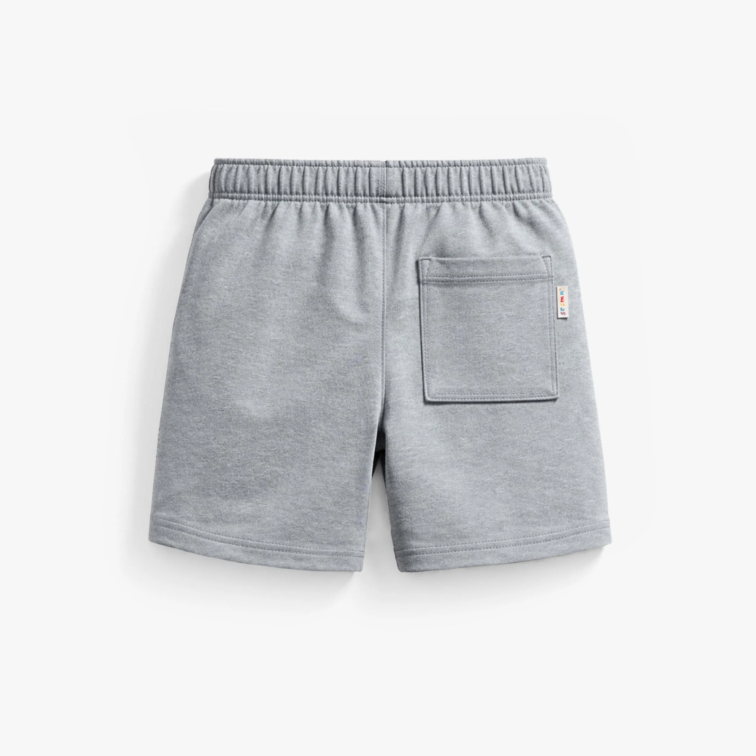 Bermuda gris en coton français, enfant - Image 2