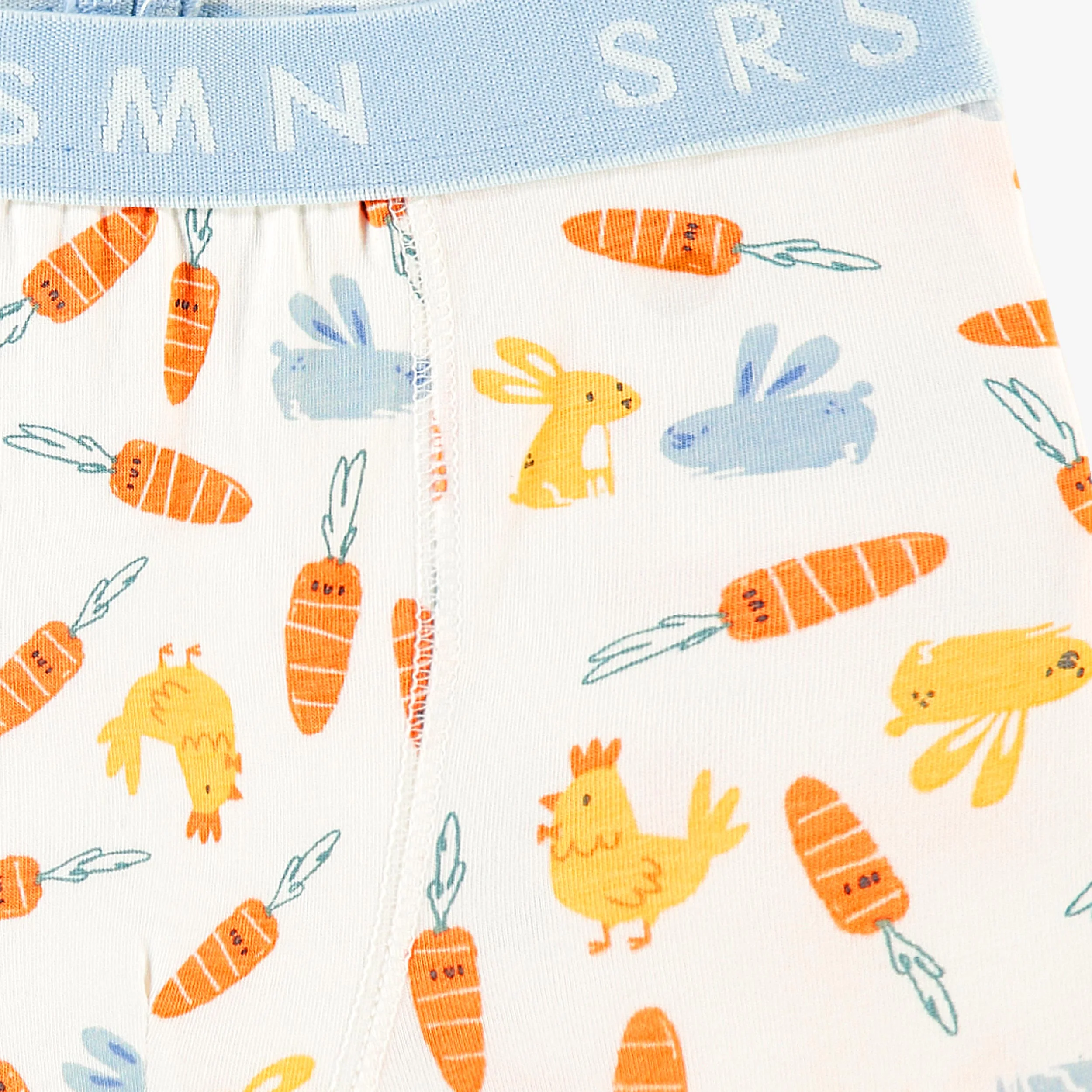 Boxer blanc à motifs de Pâques, enfant - Image 3