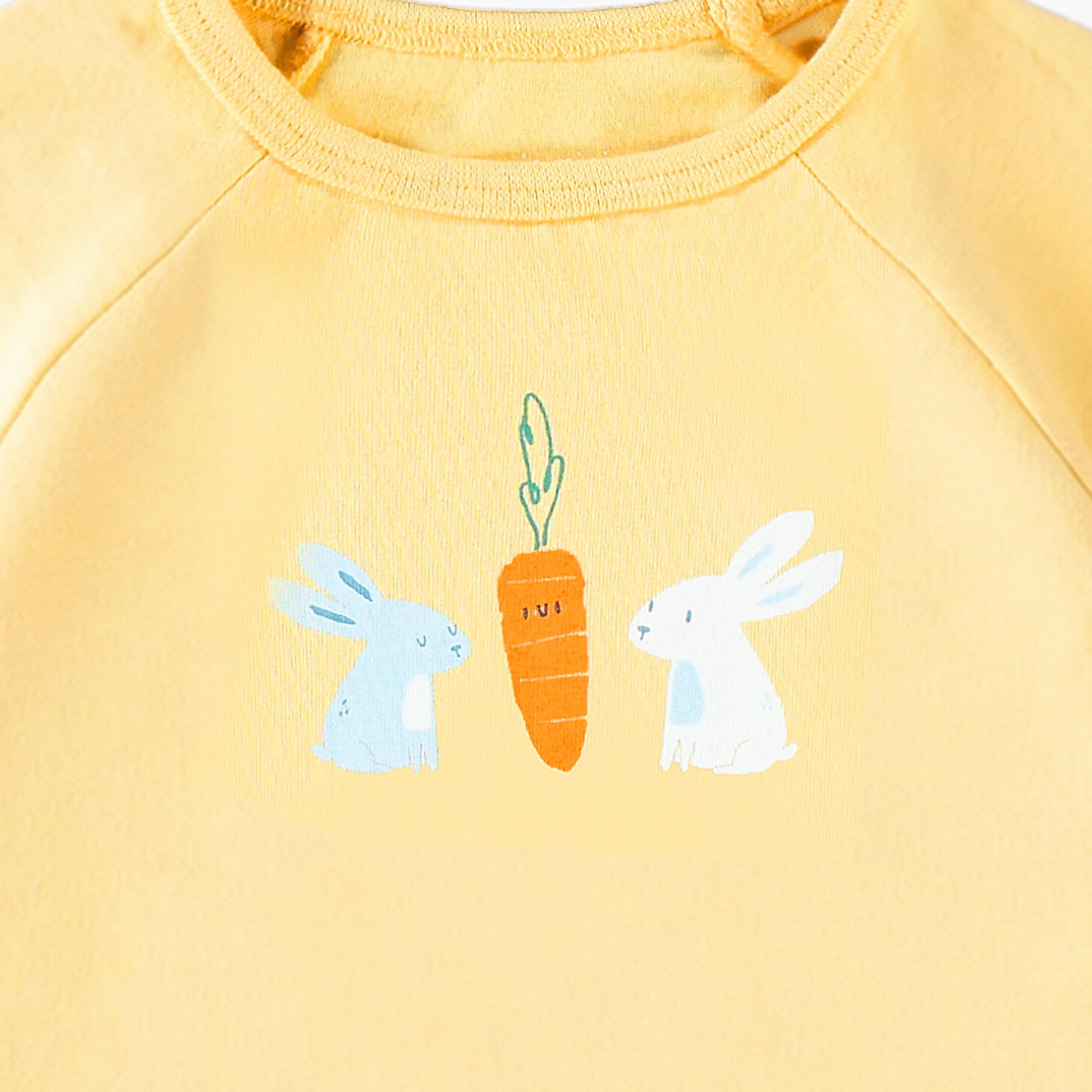Cache-couche jaune avec illustration de Pâques, bébé - Image 4