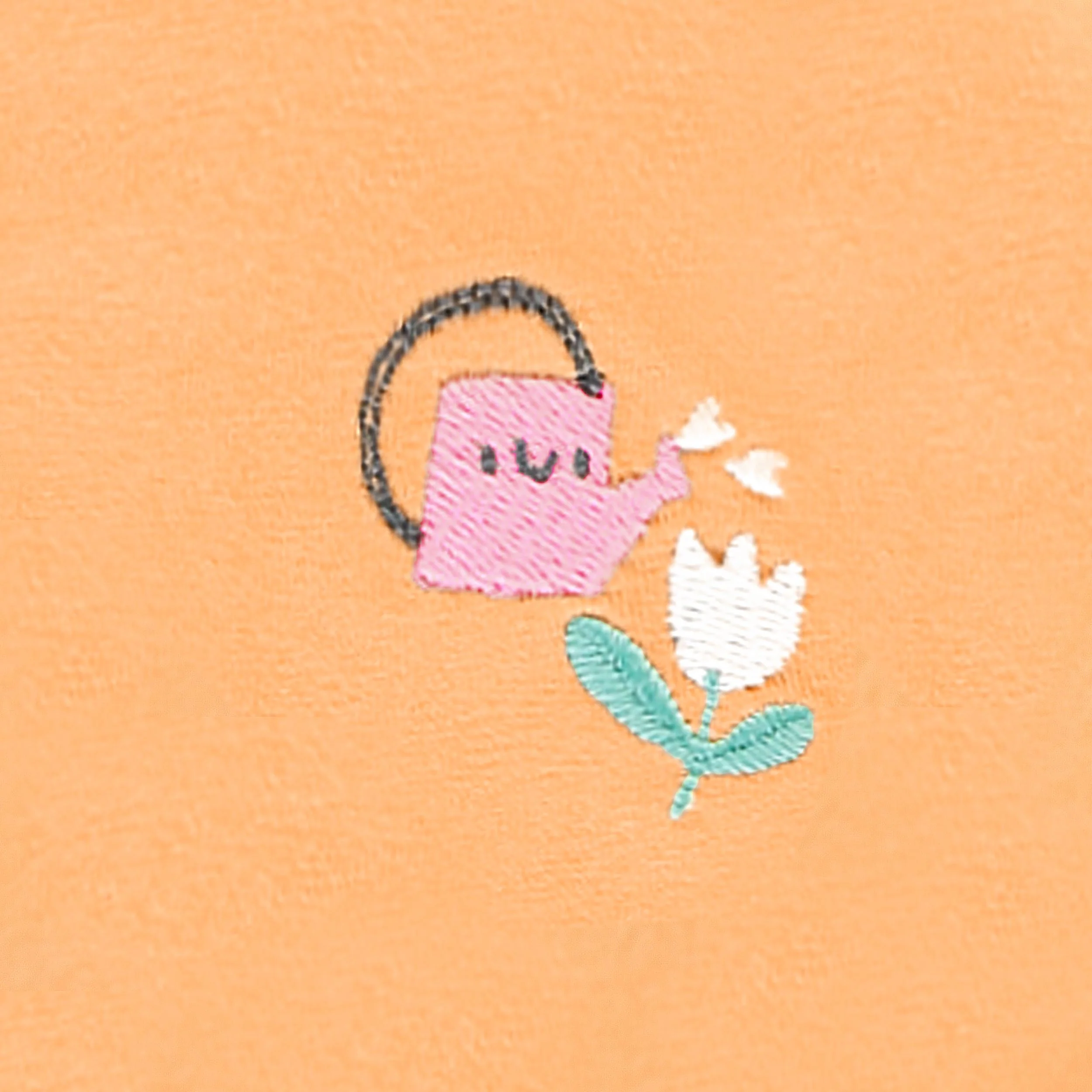 Cache-couche orange avec illustration, naissance - Image 2