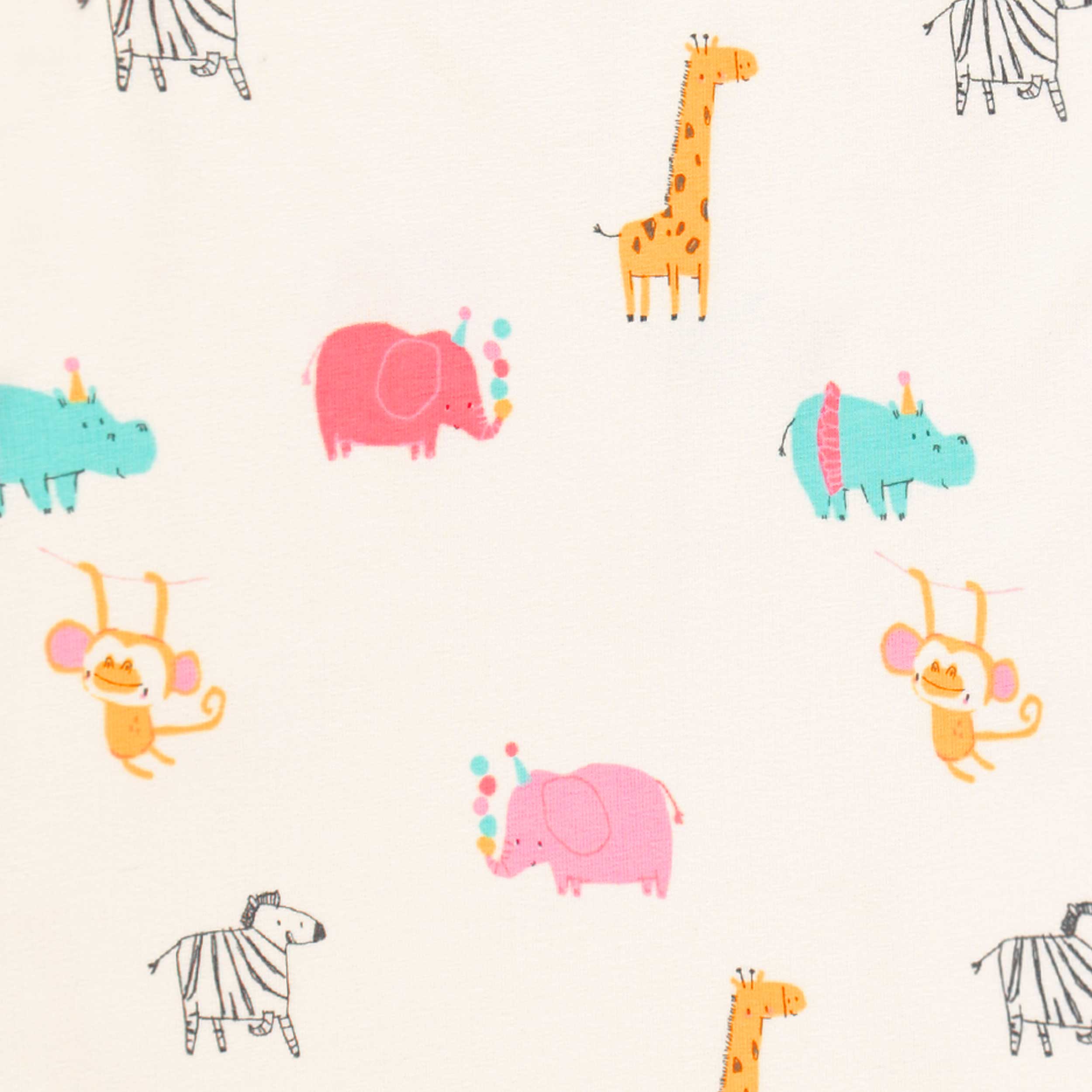 Camisole crème à motifs d’animaux, enfant - Image 3