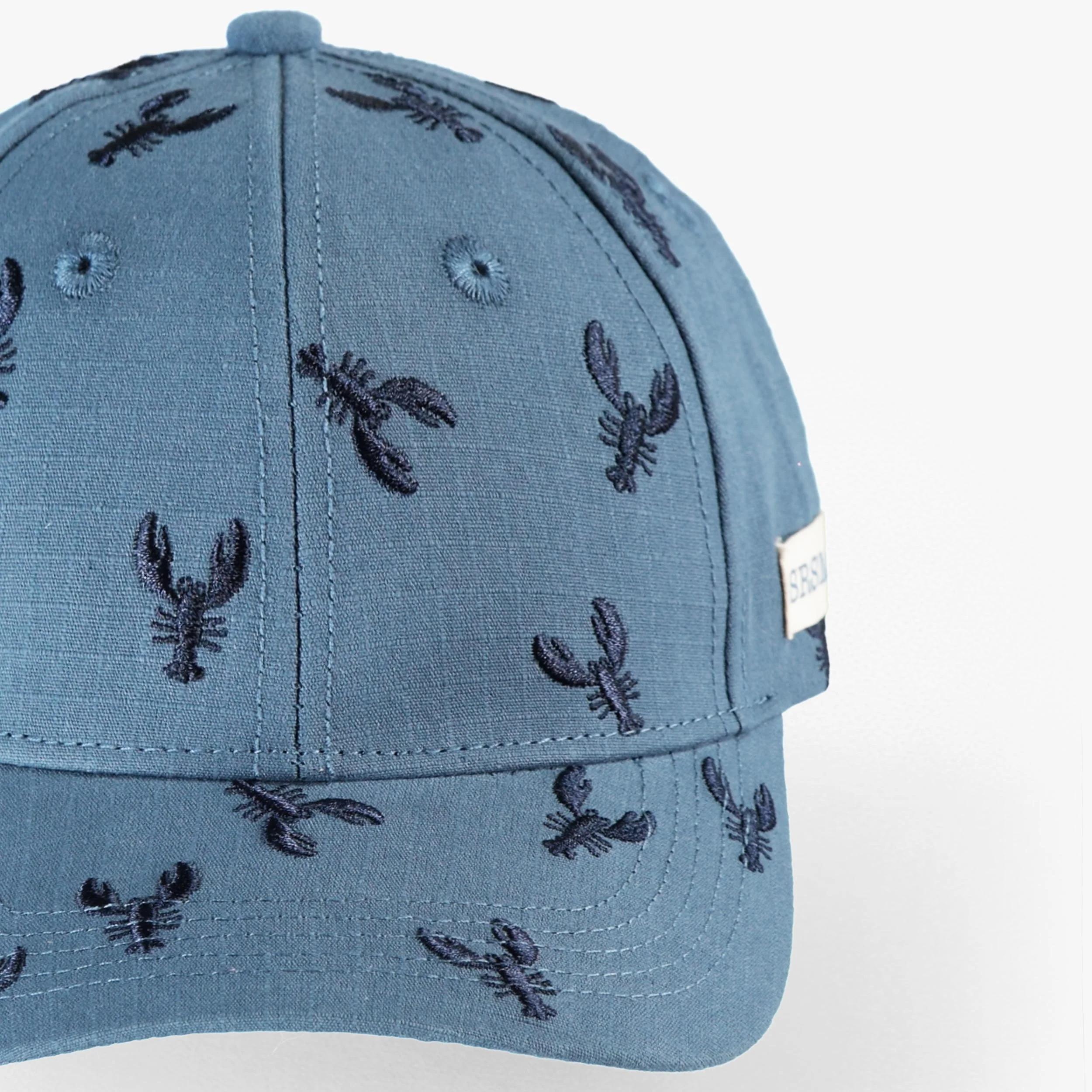 Casquette bleue avec broderies de homards, bébé - Image 2