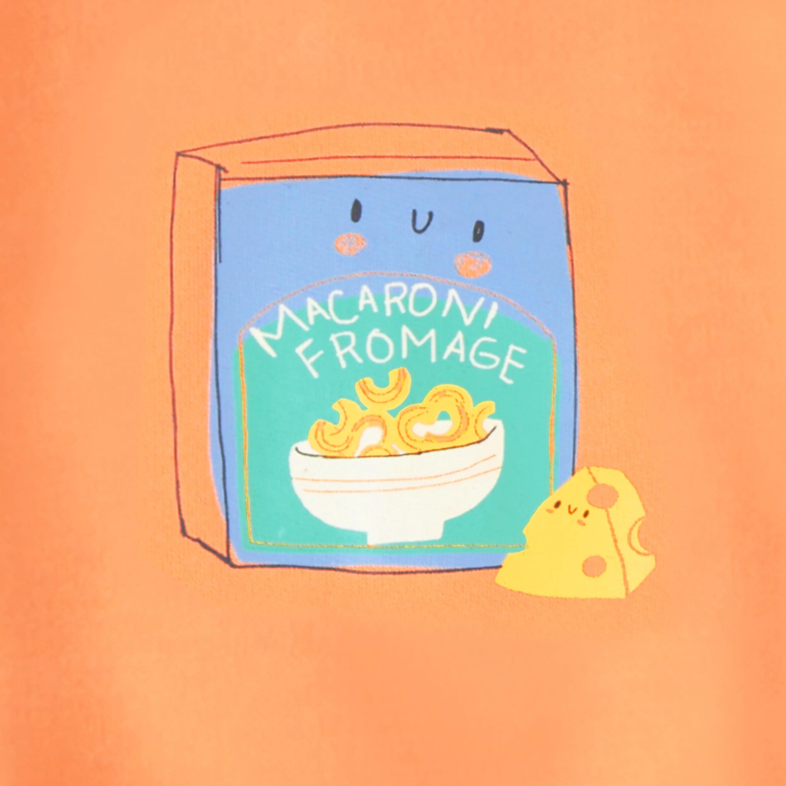 Chandail orange avec illustration, bébé - Image 4