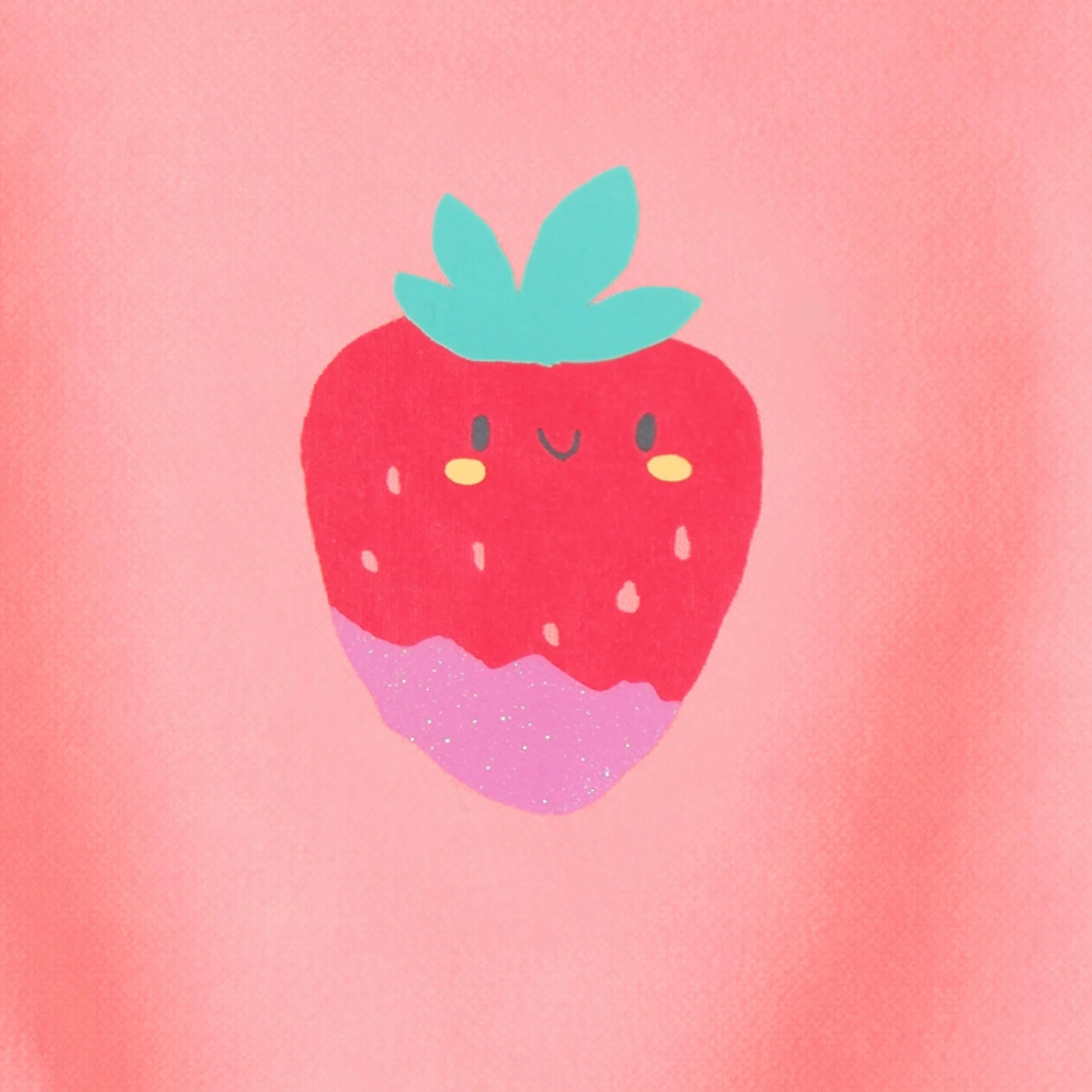 Chandail rose avec illustration, enfant - Image 2