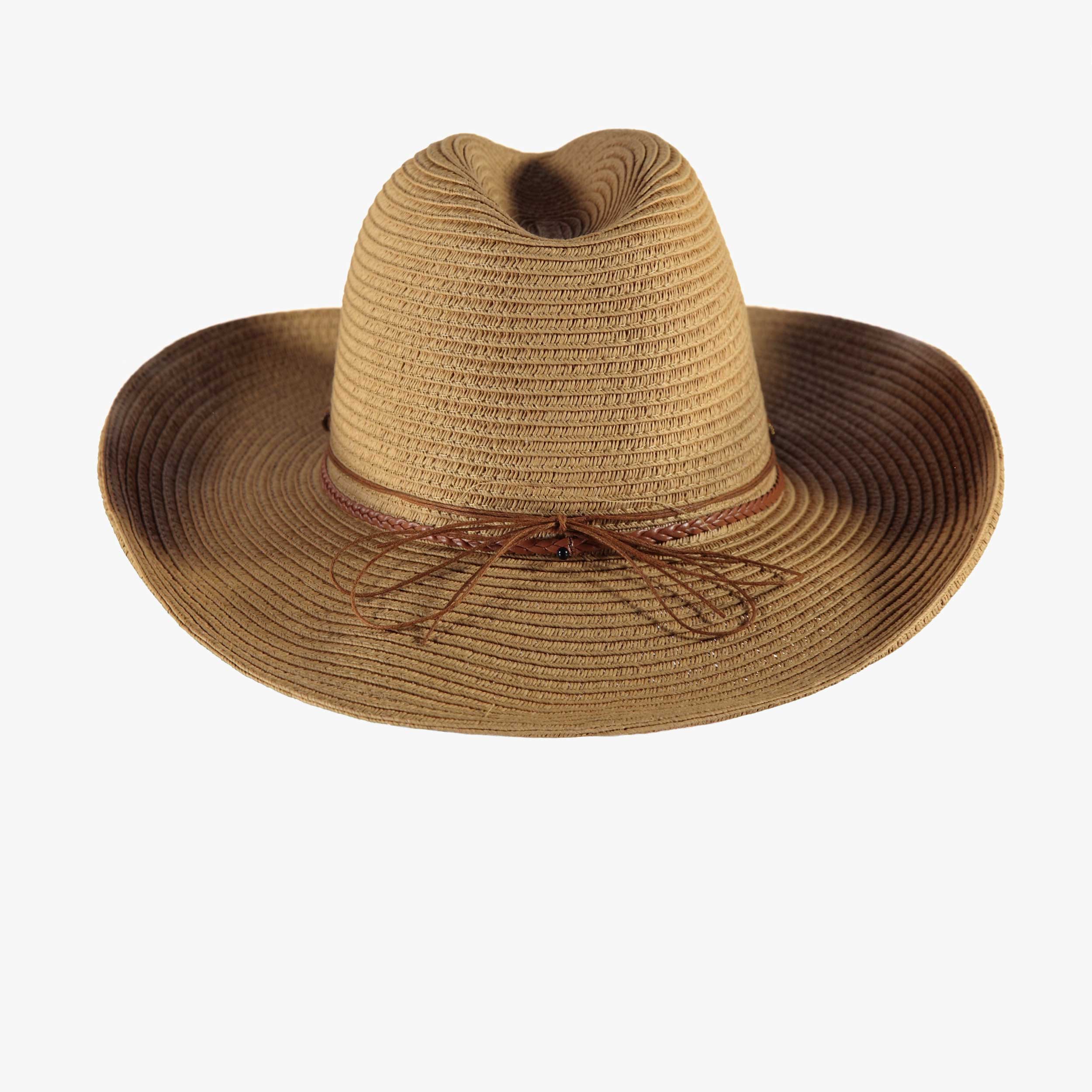 Chapeau de cowboy en paille, enfant - Image 3