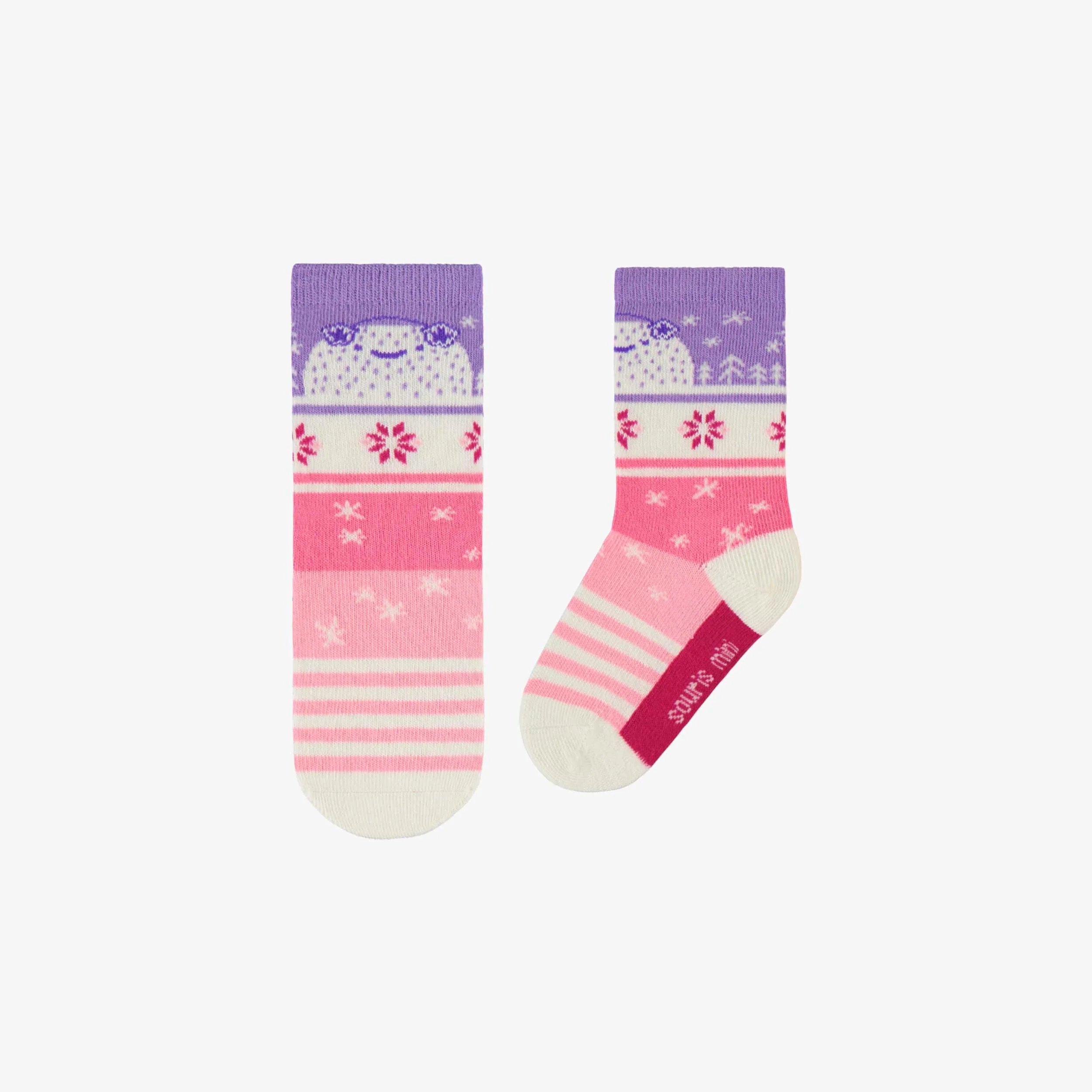 Chaussettes à motifs hivernaux, bébé