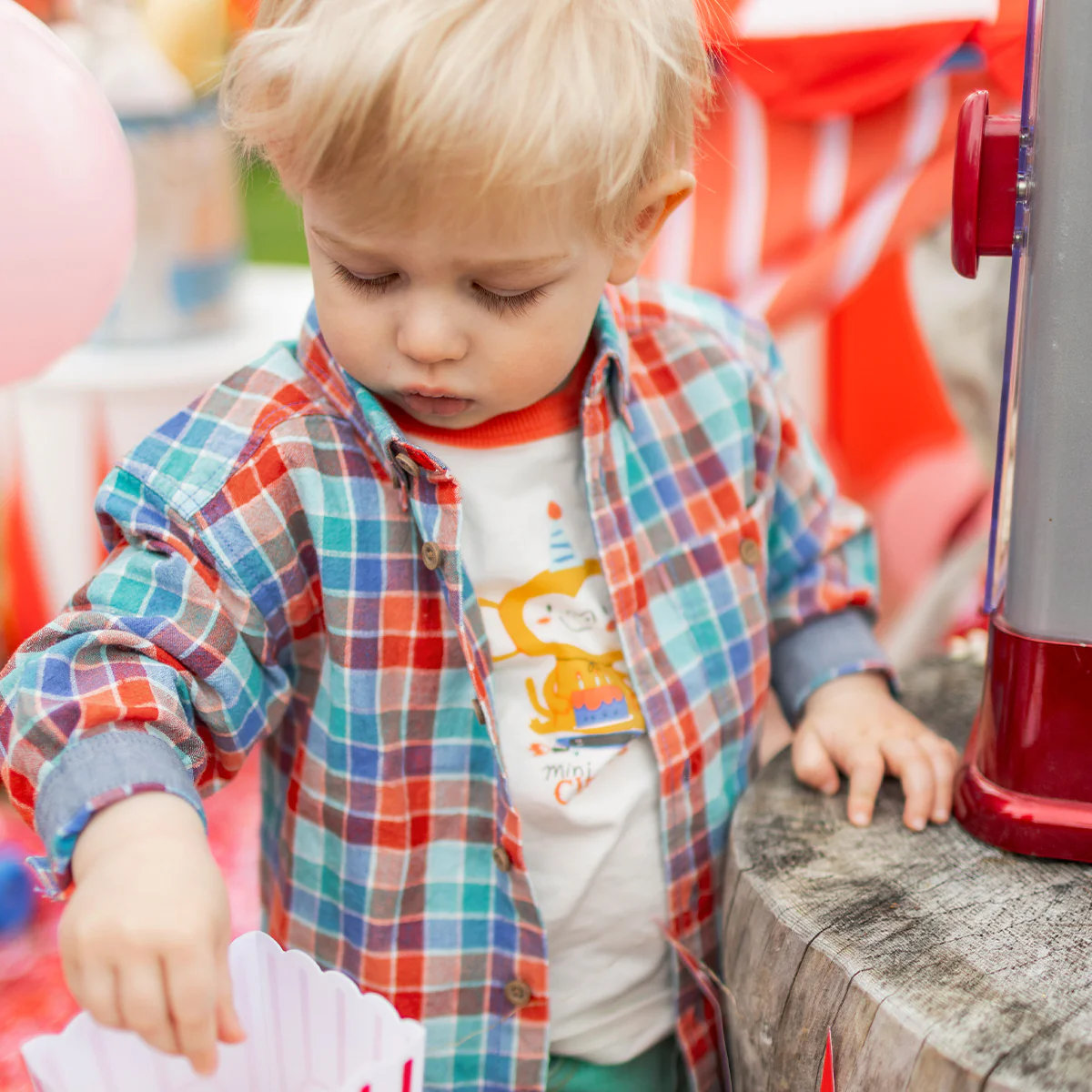 Chemise colorée à carreaux, bébé - Image 2