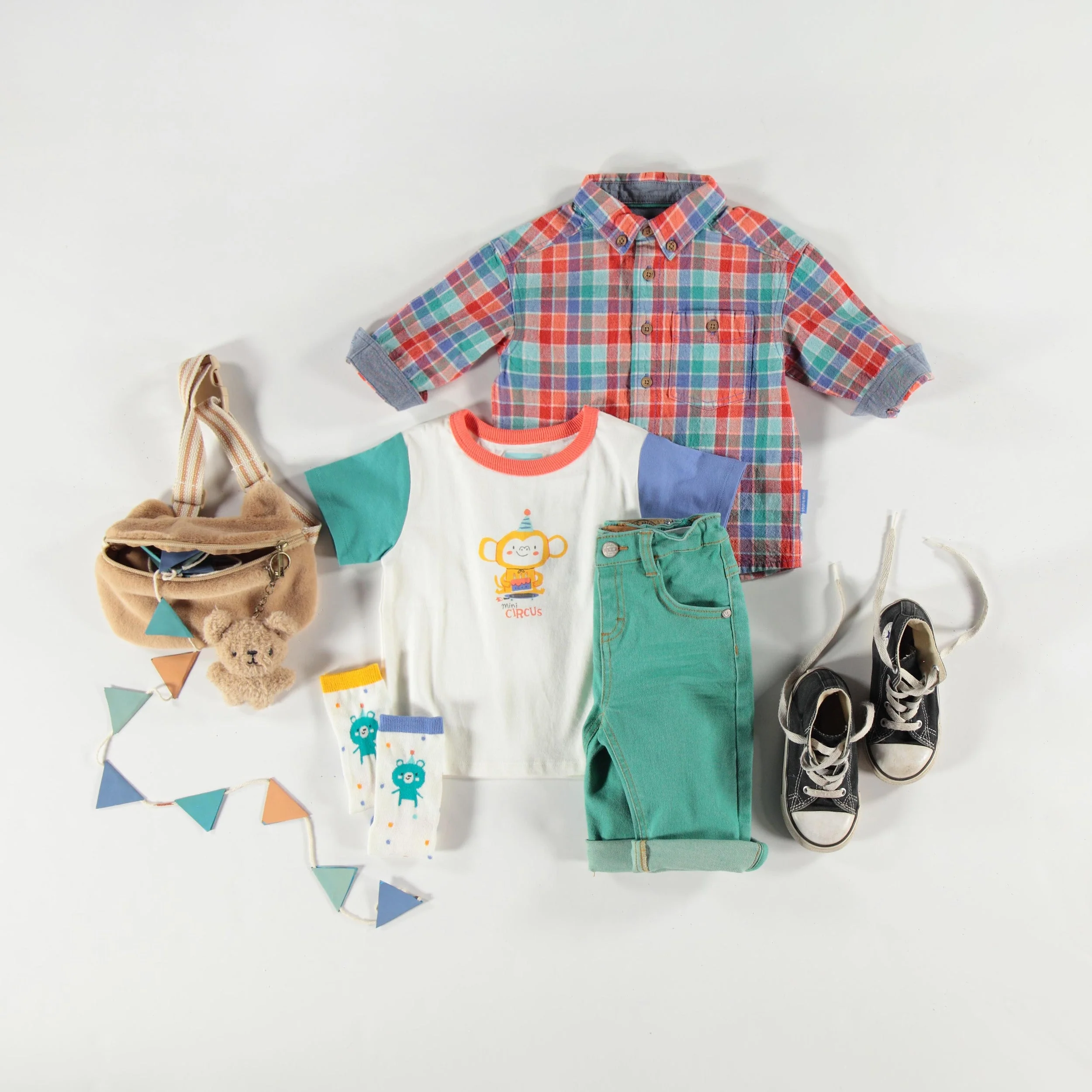 Chemise colorée à carreaux, bébé - Image 5