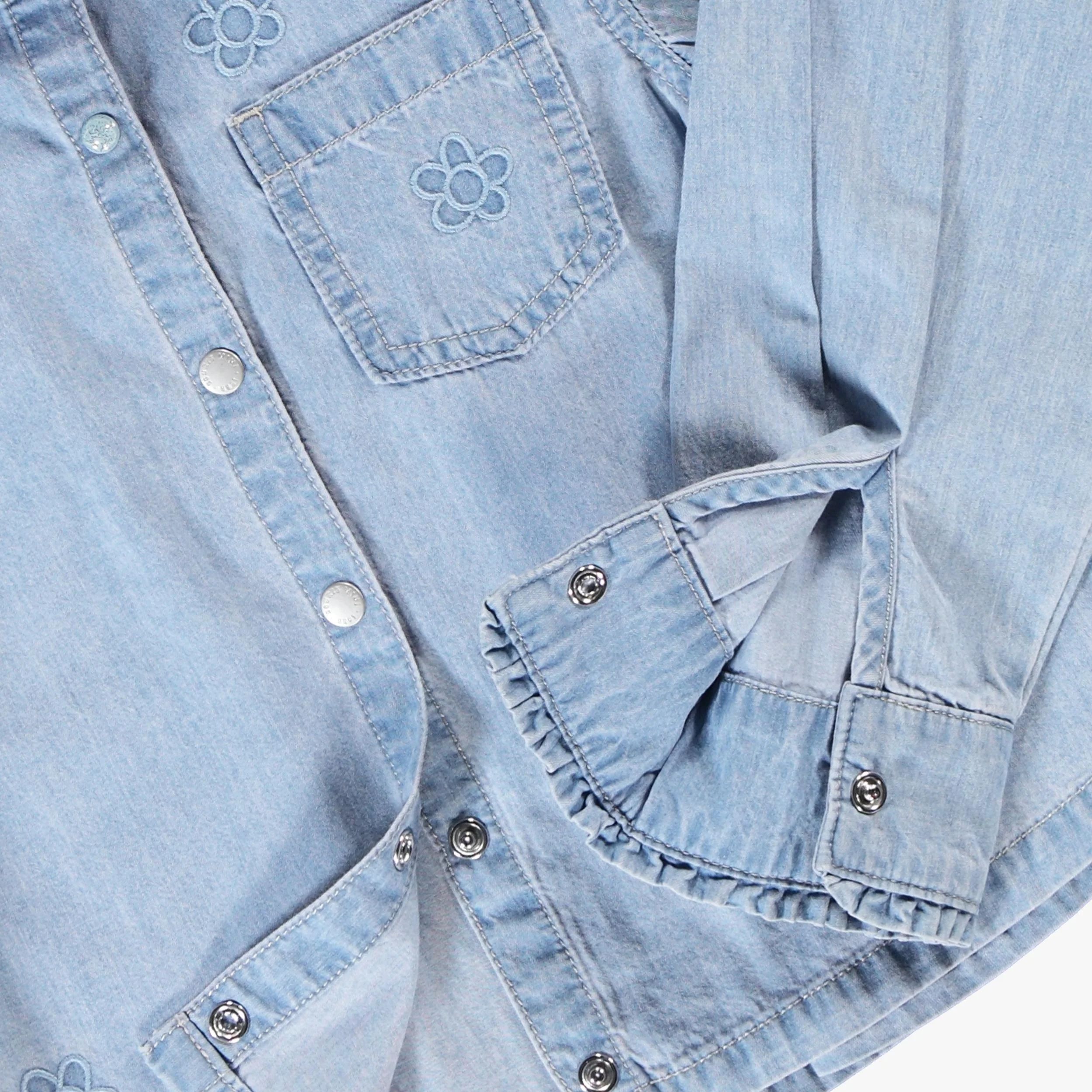 Chemise en denim léger, enfant - Image 3