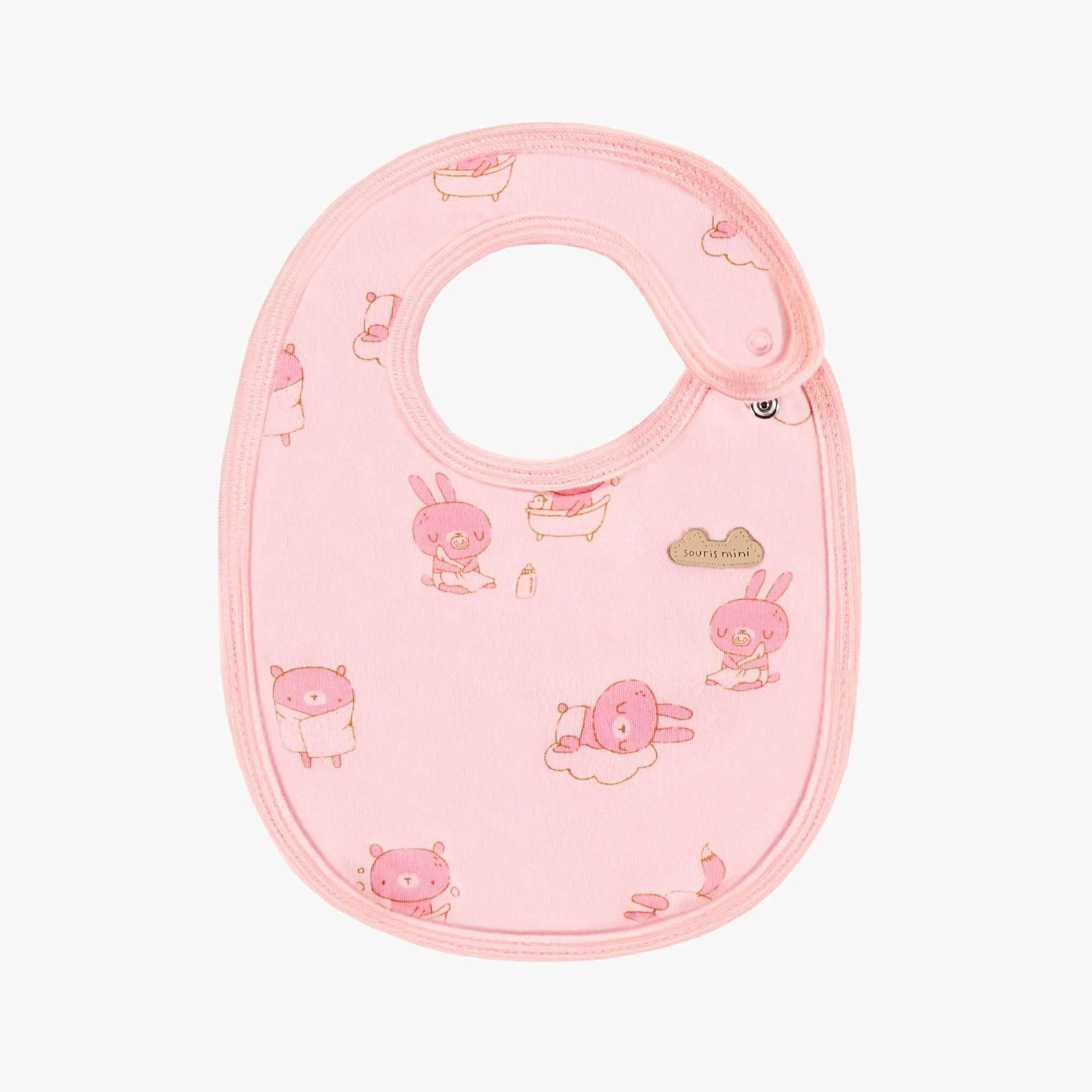 Coffret cadeau rose et crème « Le Signature » (11 pièces), naissance - Image 13