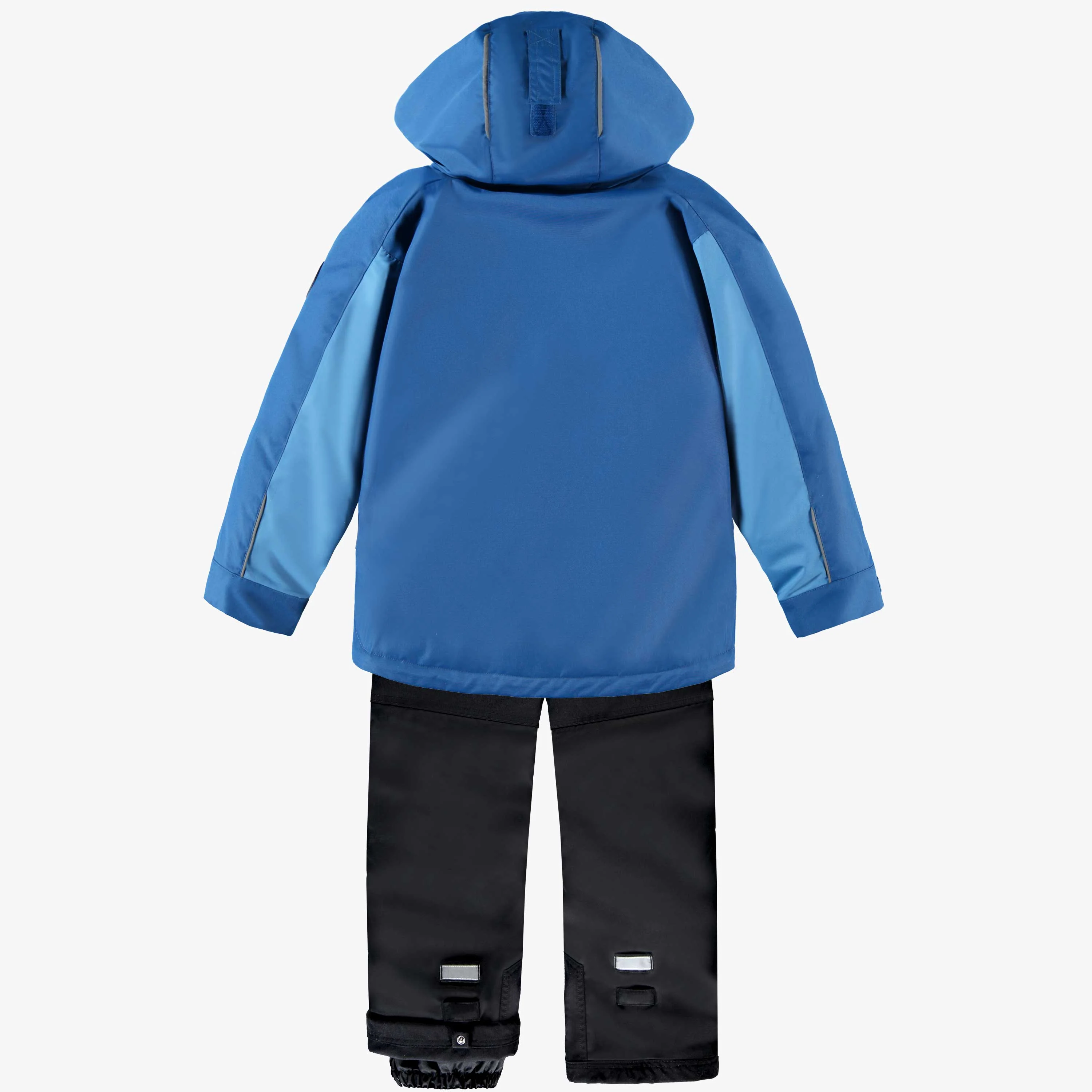 Habit de neige 3 en 1 bleu, carreaux et noir, enfant - Image 11