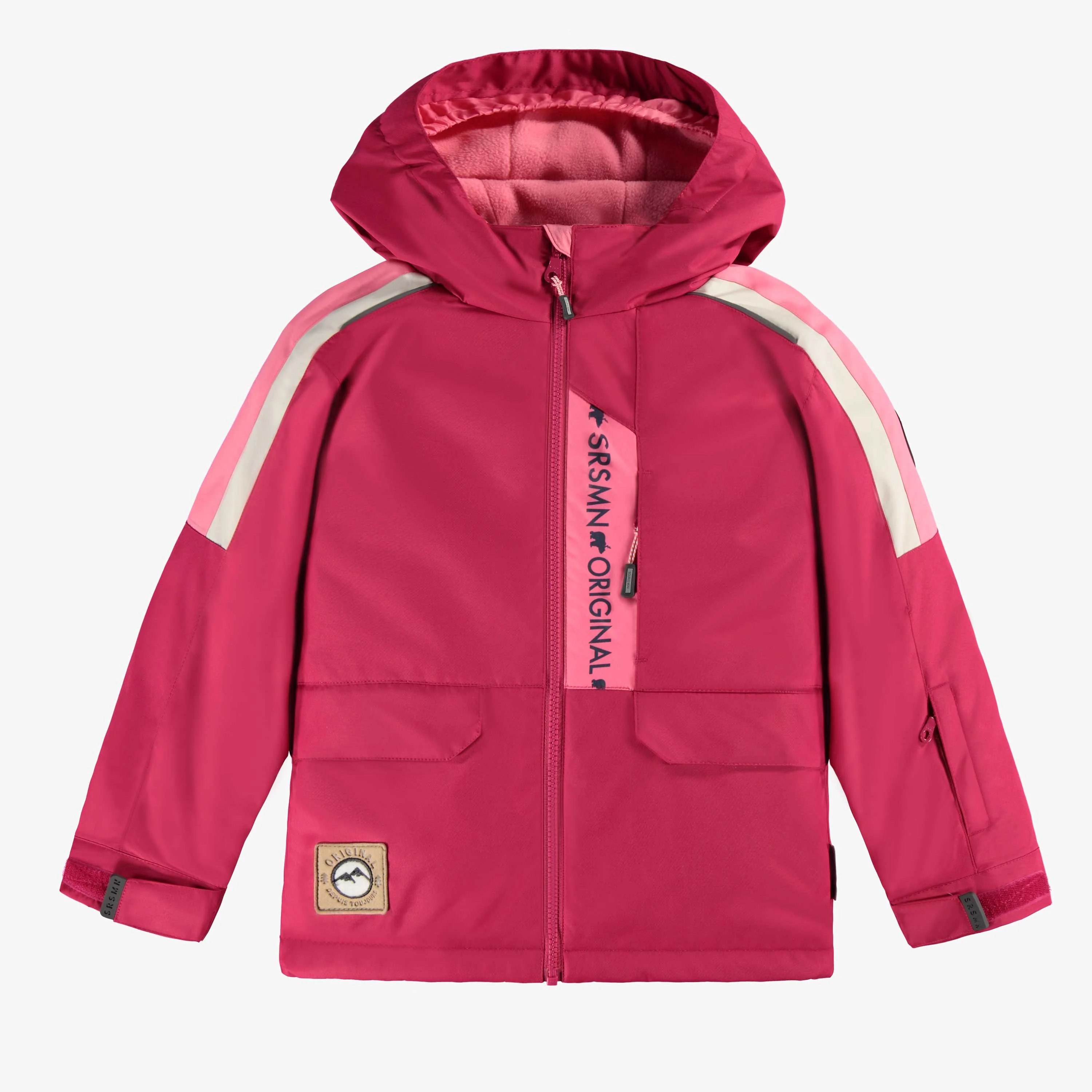 Habit de neige 3 en 1 rose et bleu denim, enfant - Image 7
