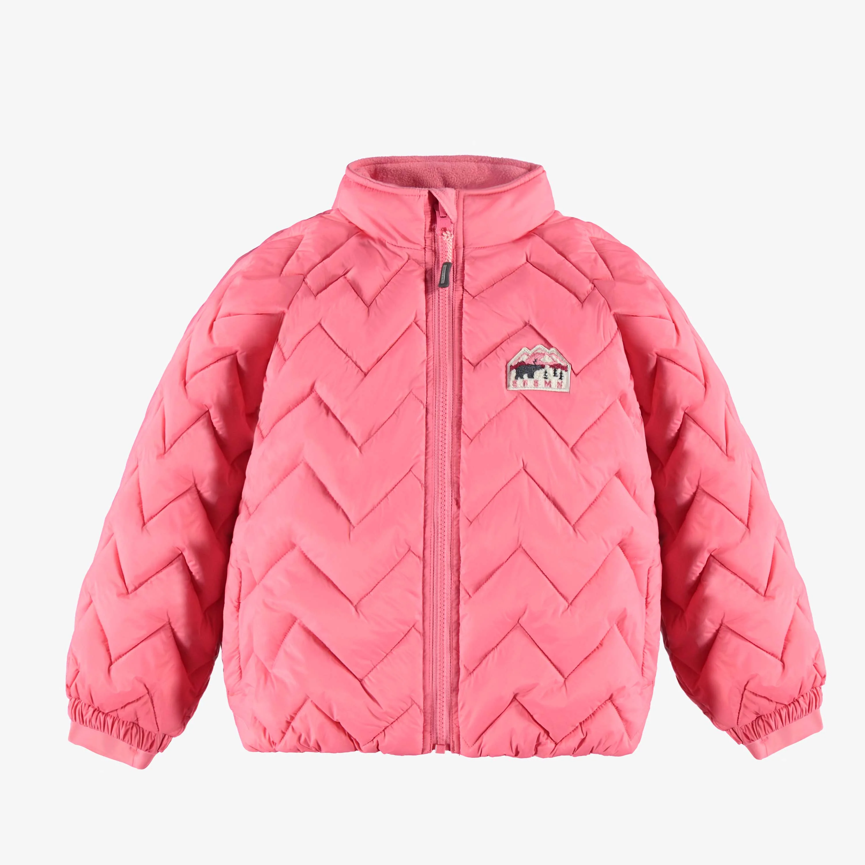 Habit de neige 3 en 1 rose et bleu denim, enfant - Image 9
