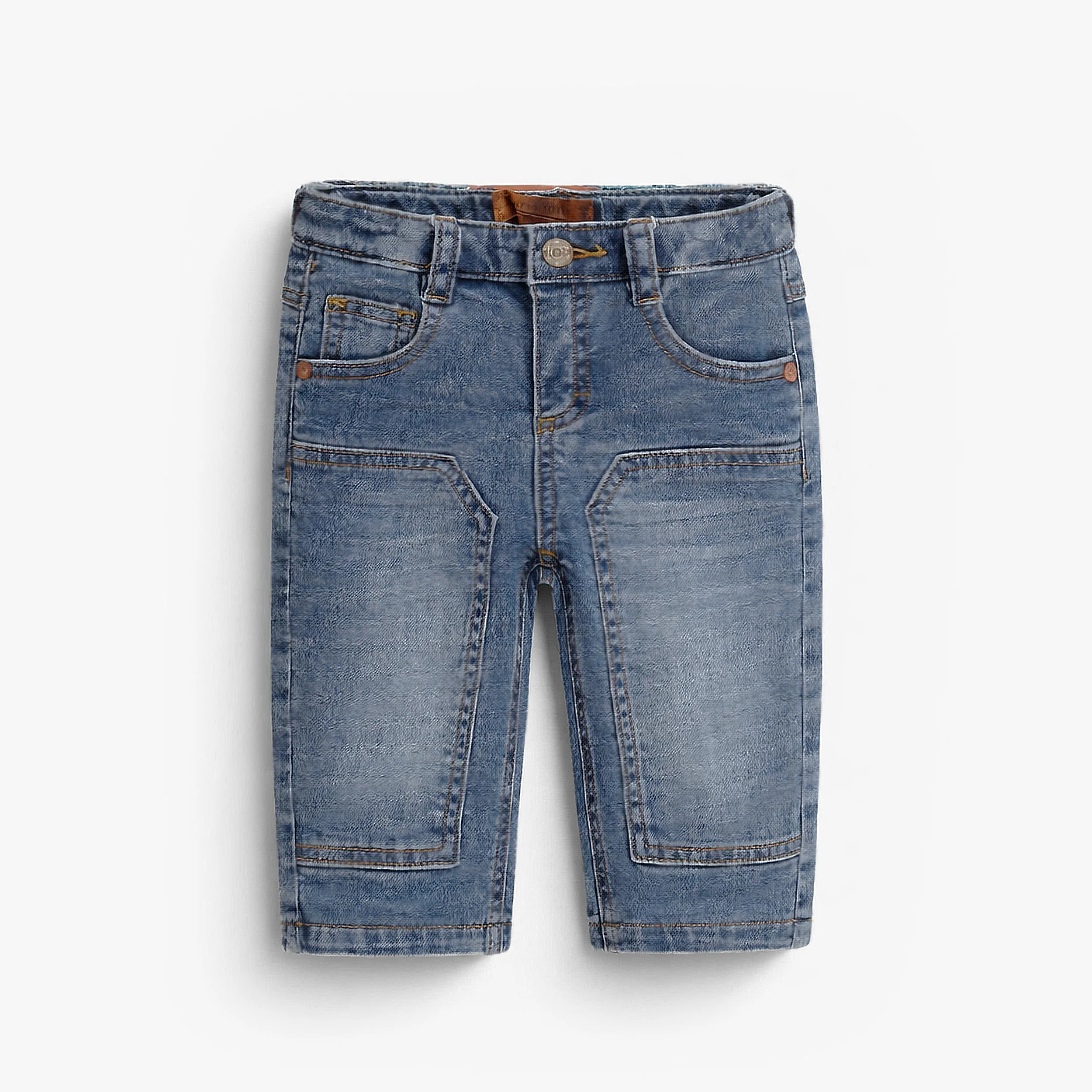 Jean bleu coupe décontractée, bébé
