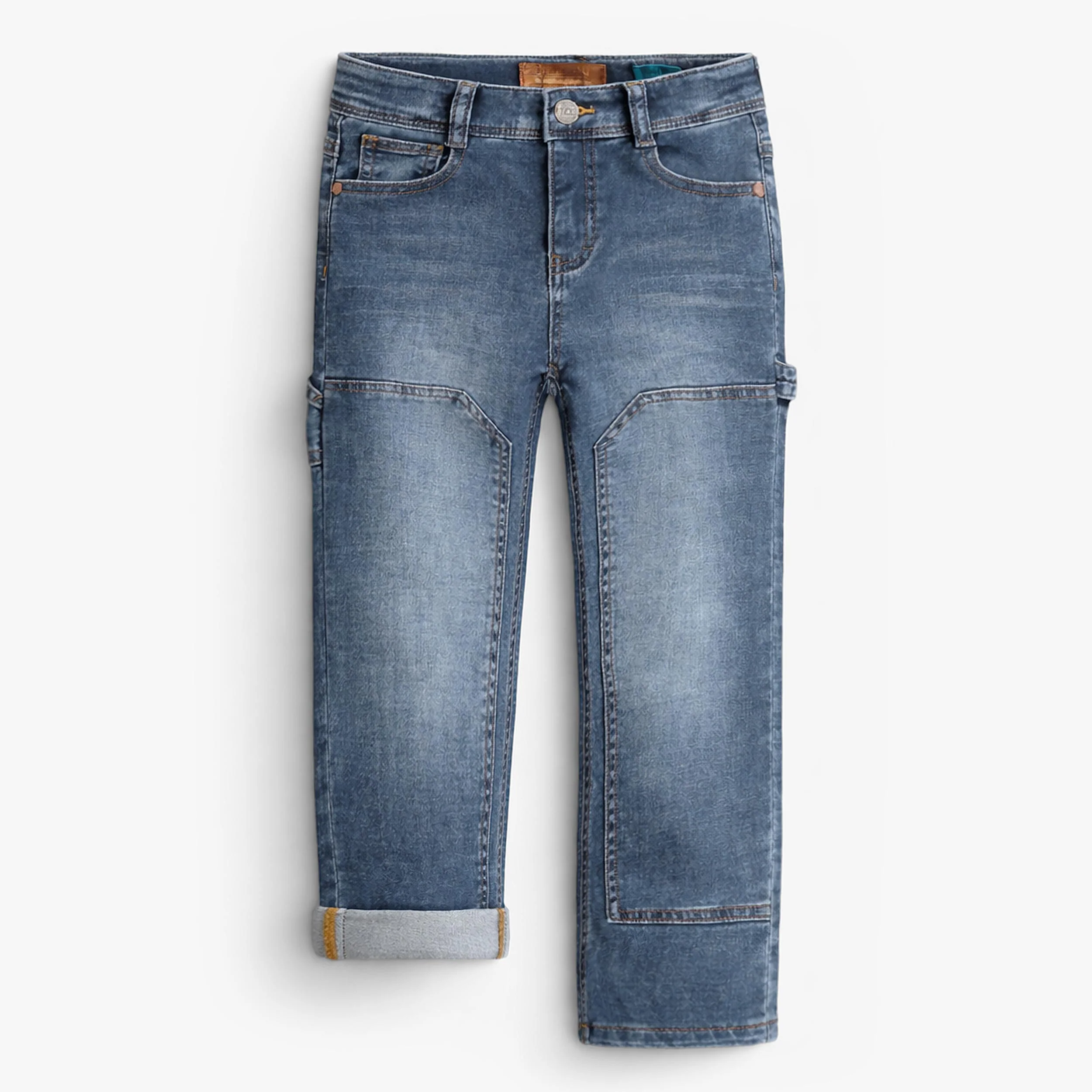 Jean bleu coupe décontractée, enfant