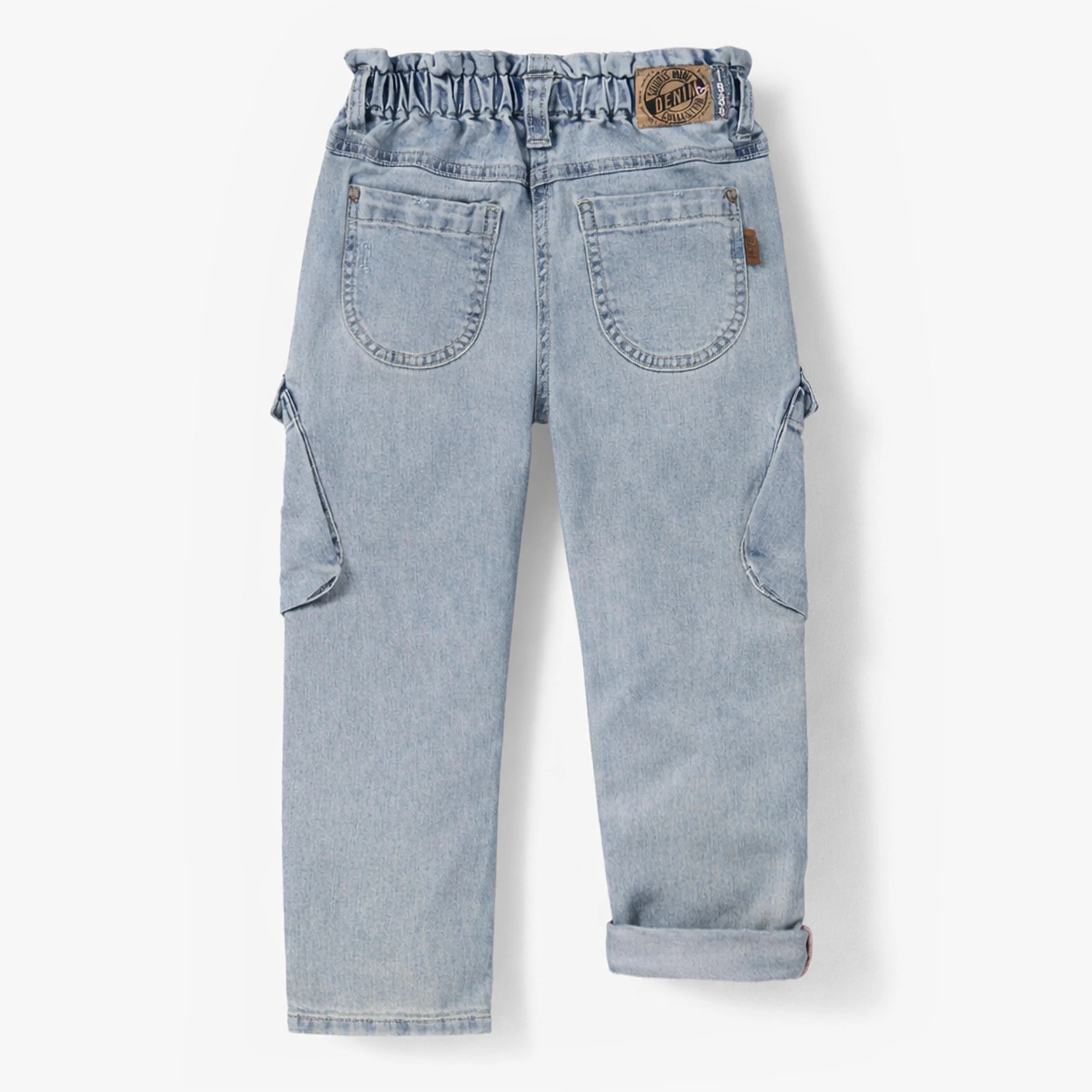 Jean bleu pâle coupe ample, enfant - Image 2