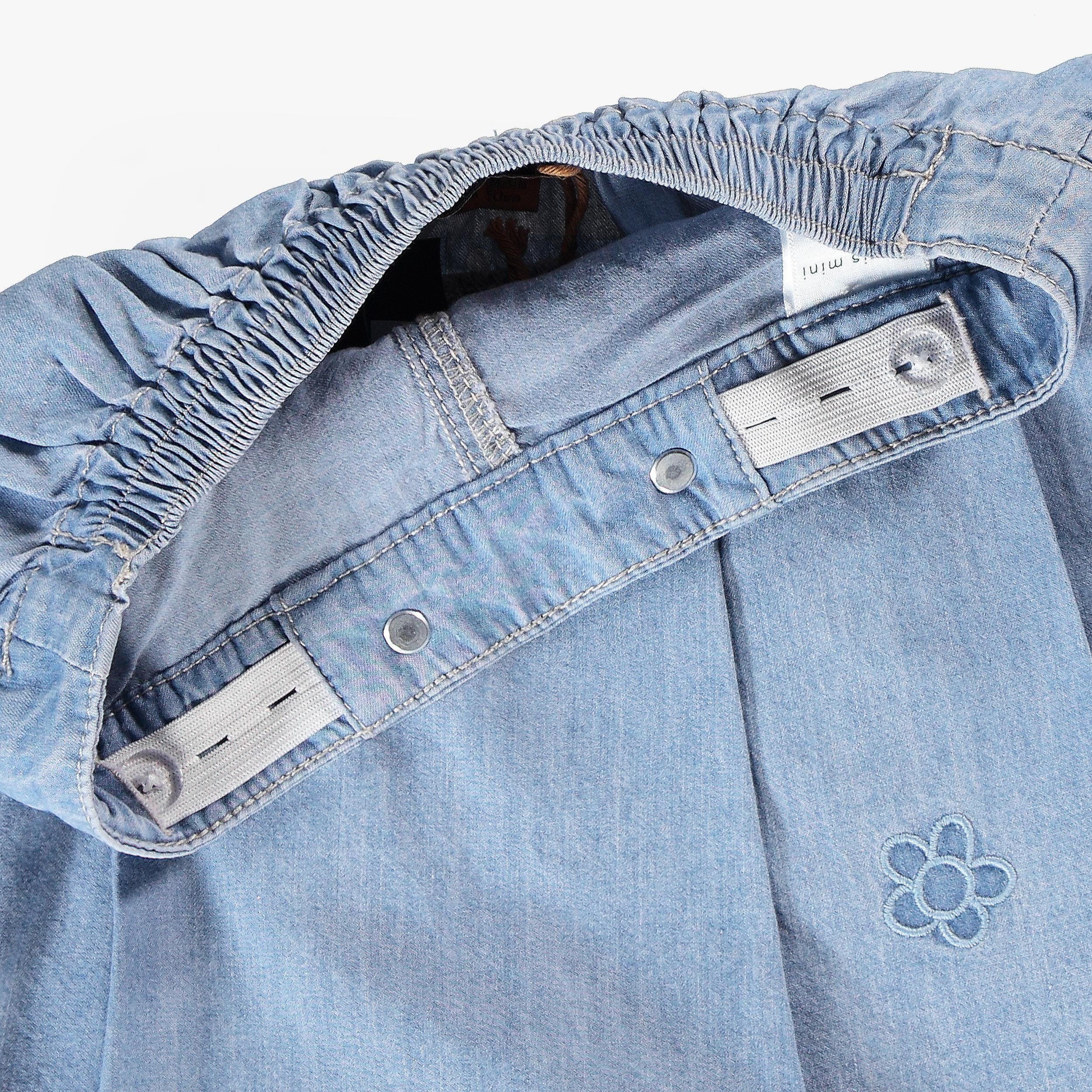 Jupe-short en denim léger, enfant - Image 5