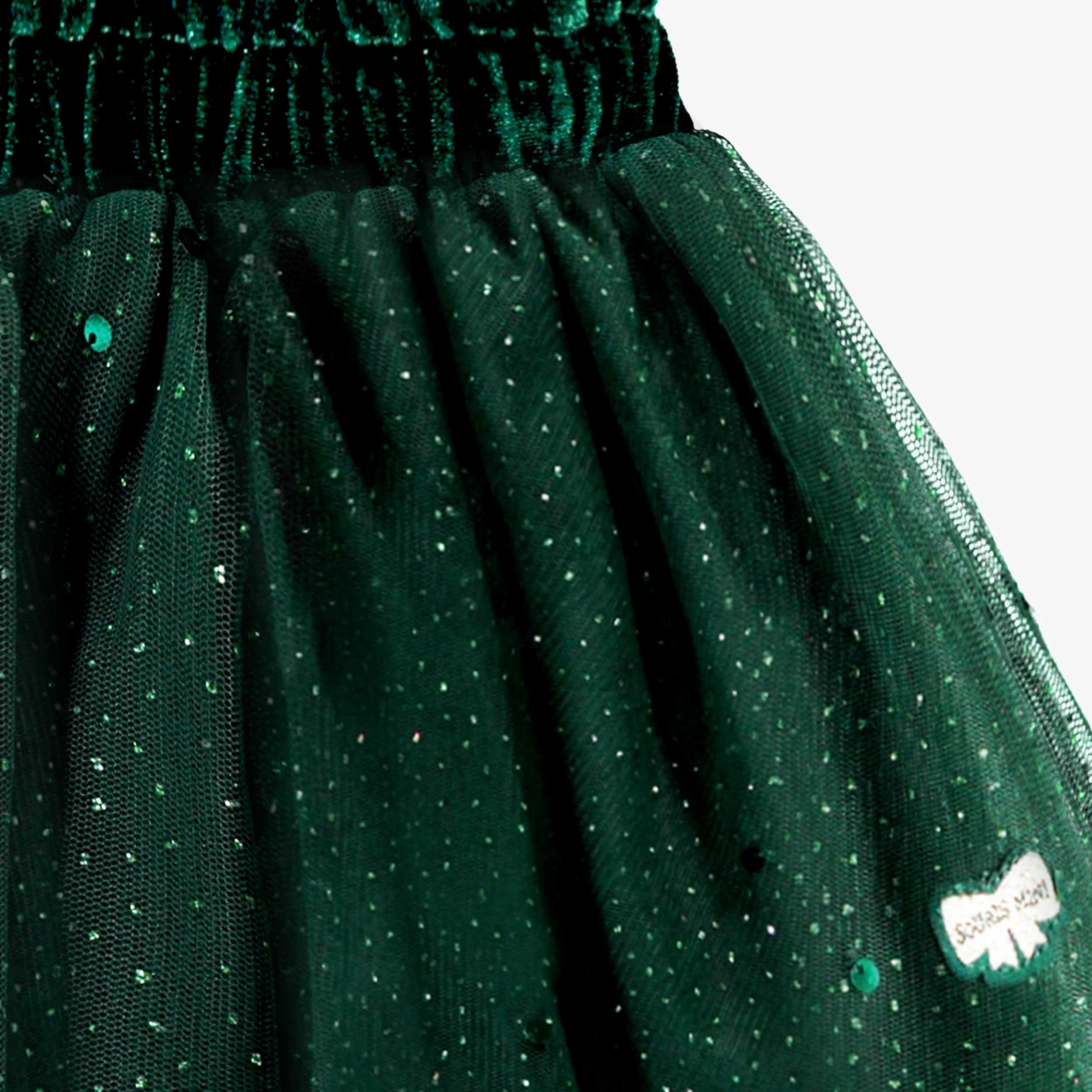 Jupe verte à paillettes, bébé - Image 8