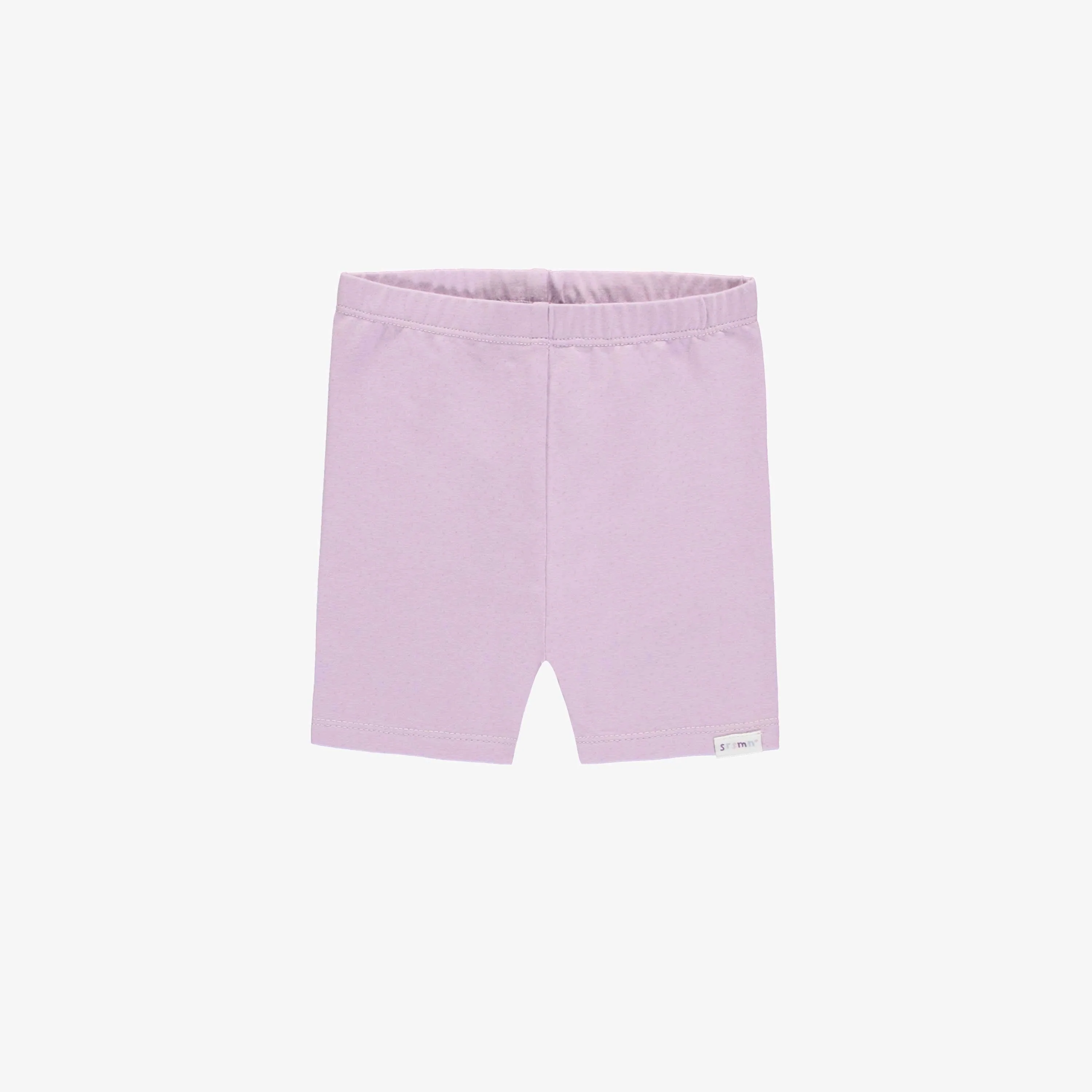 Legging court lilas en jersey doux extensible, bébé