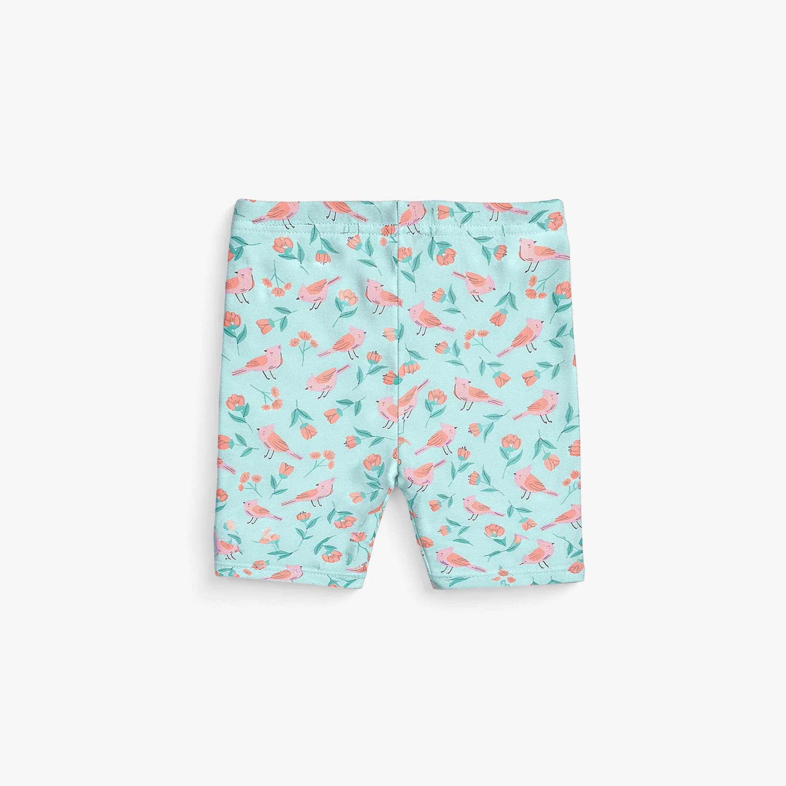 Legging court turquoise en jersey extensible avec motifs, bébé - Image 3