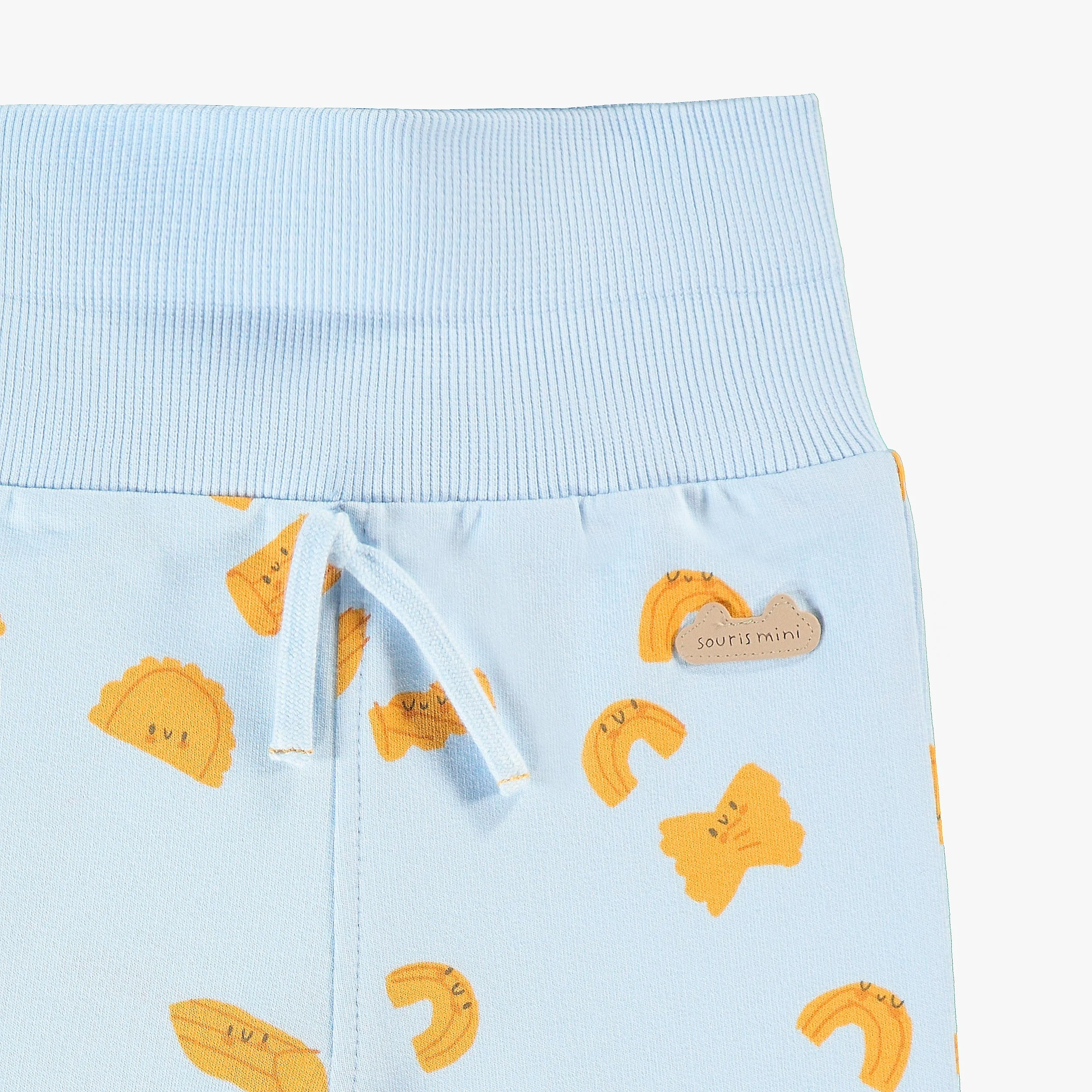 Pantalon bleu à motifs de pâtes, naissance - Image 5