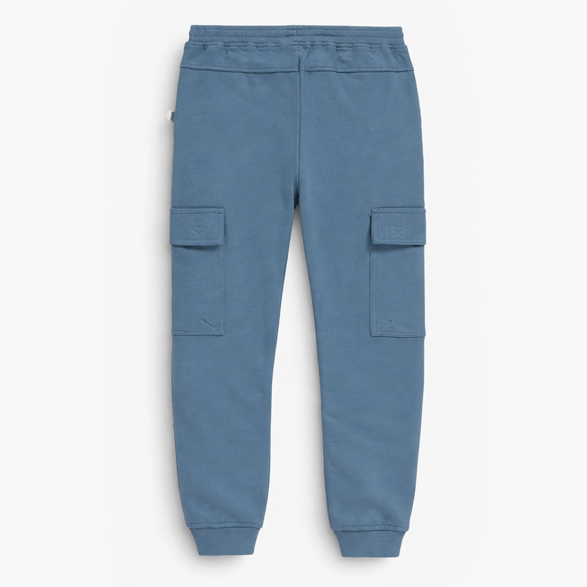 Pantalon bleu style jogger, enfant - Image 2