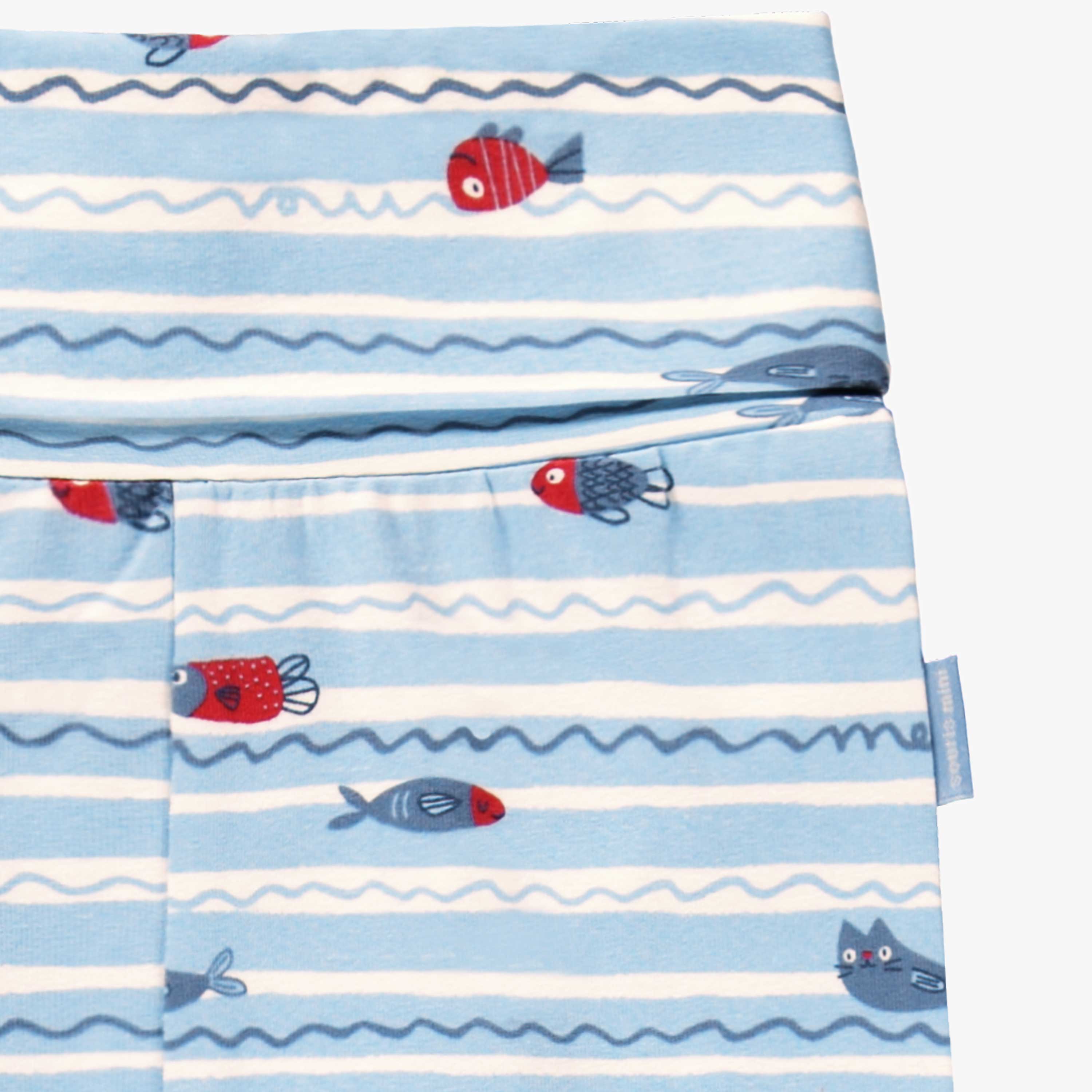 Pantalon évolutif bleu à motifs, bébé - Image 2