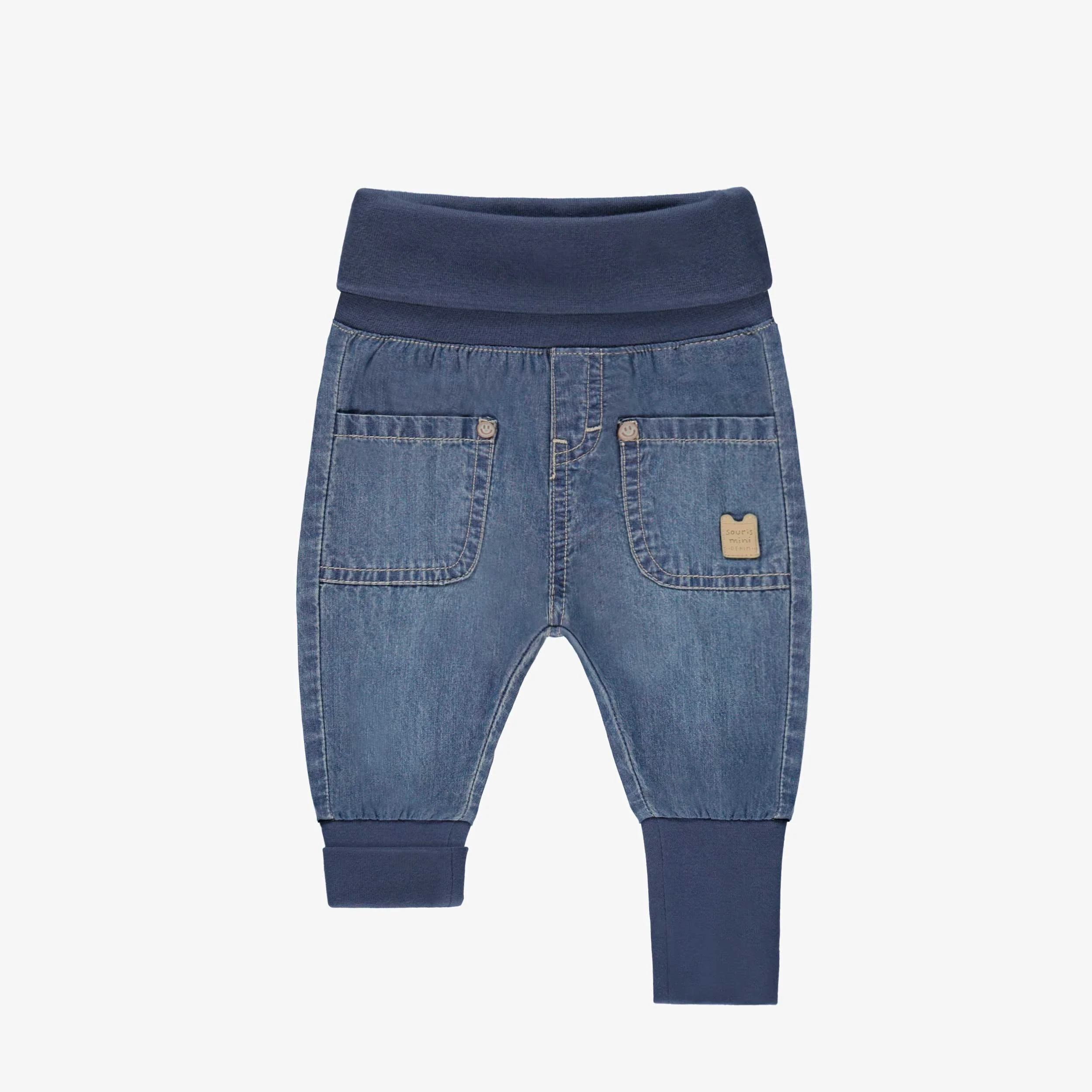 Pantalon évolutif en denim léger, naissance - Image 2