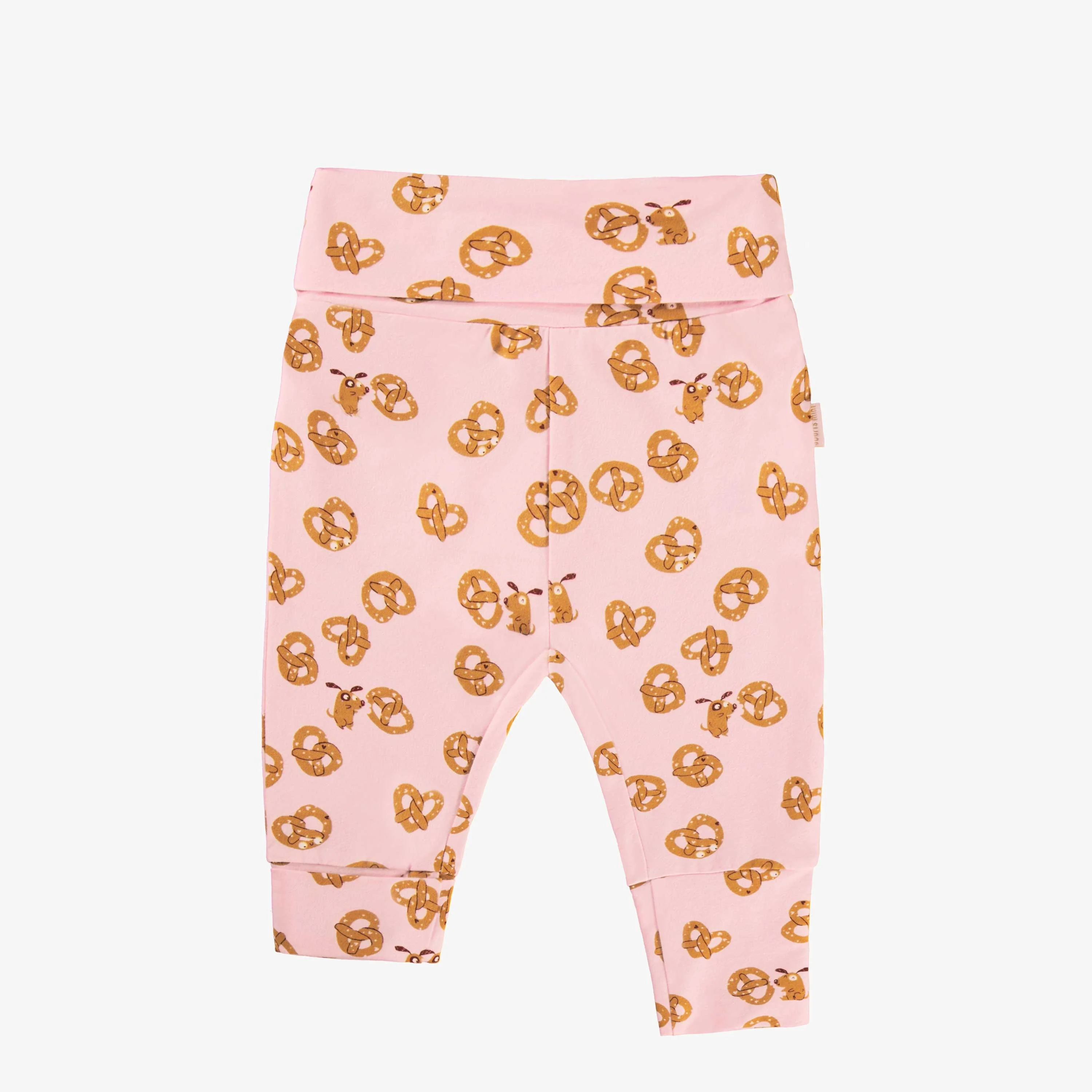 Pantalon évolutif rose à motifs Saint-Valentin, bébé