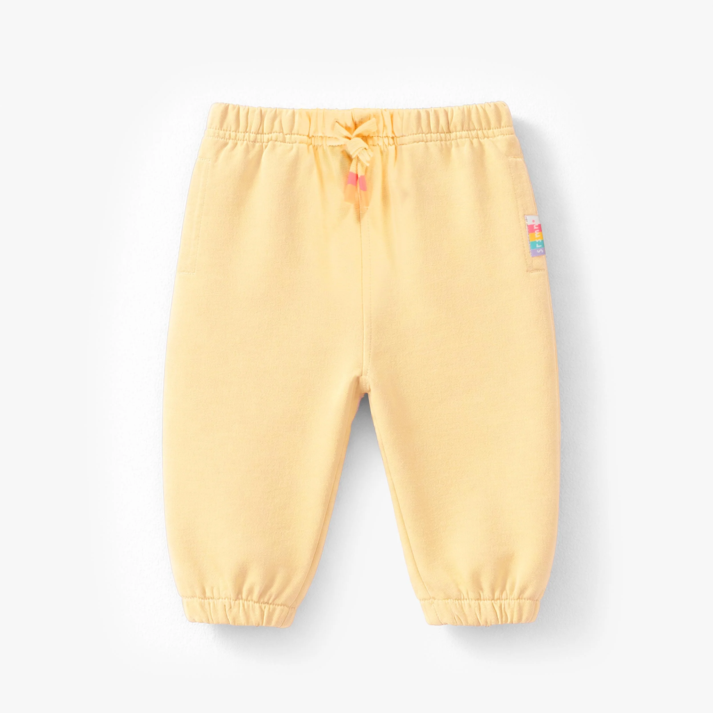 Pantalon jaune style jogger, bébé