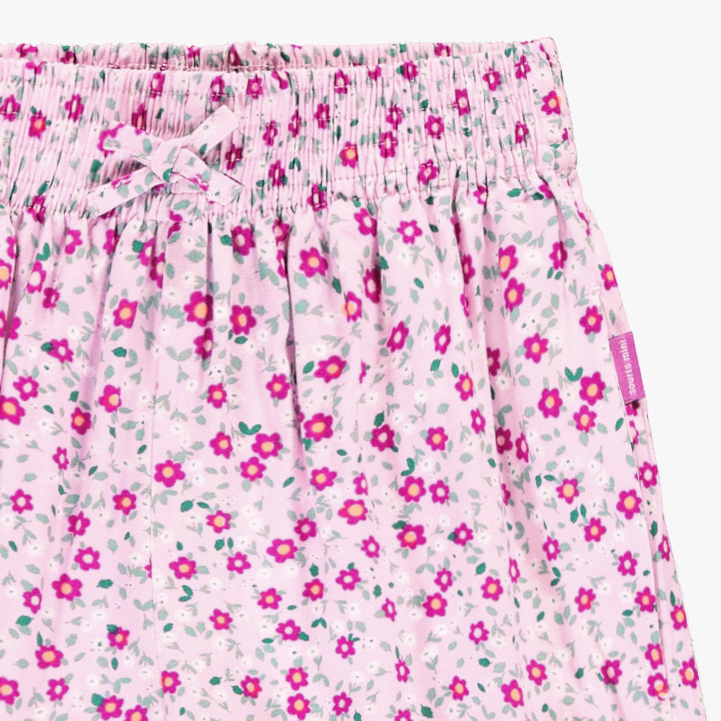 Pantalon lilas à motif floral, enfant - Image 6