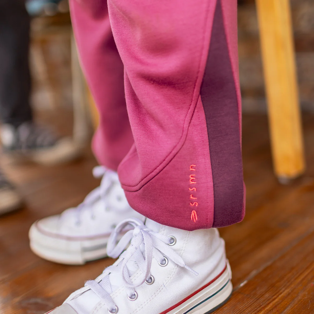 Pantalon mauve style jogger, enfant - Image 3