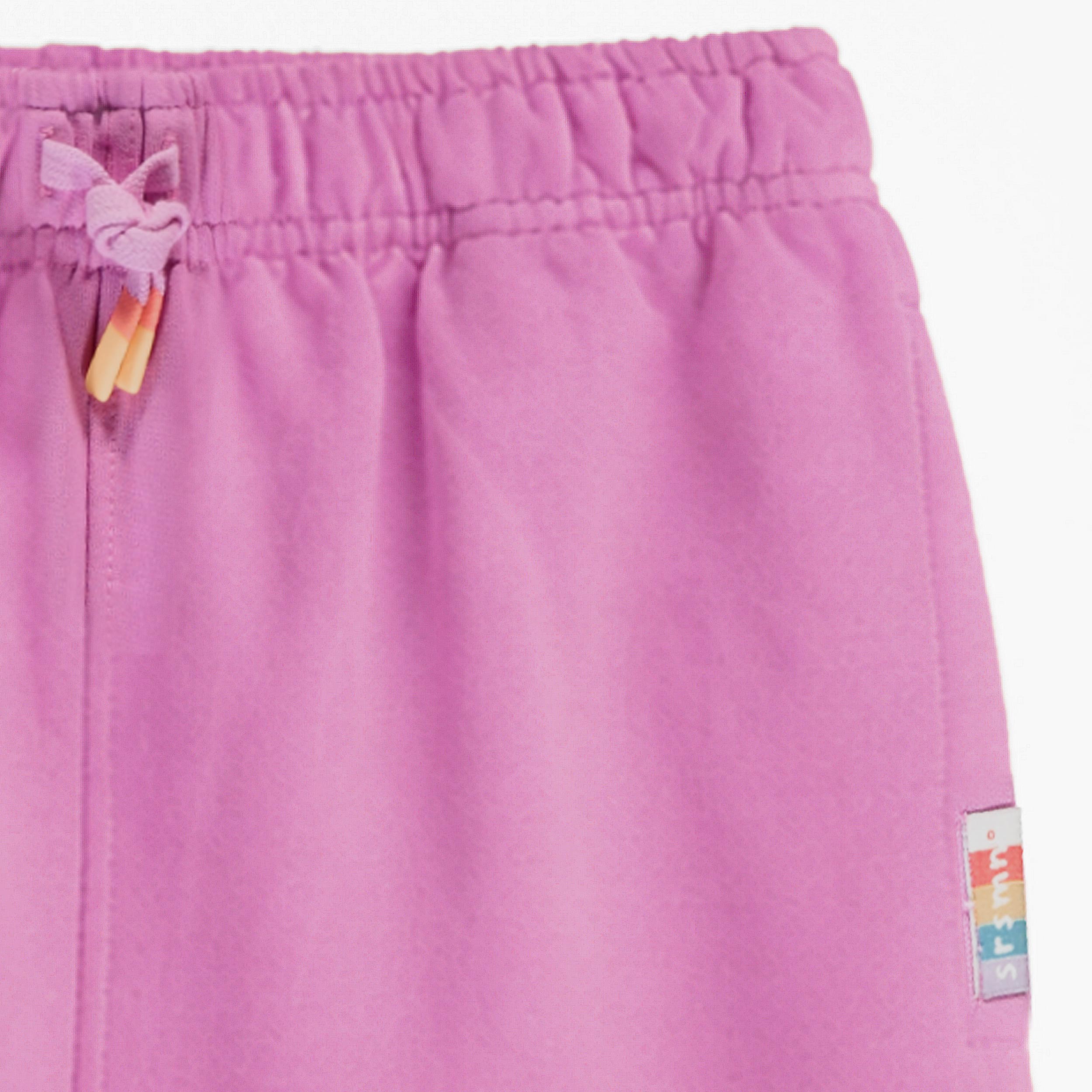 Pantalon mauve style jogger, enfant - Image 3