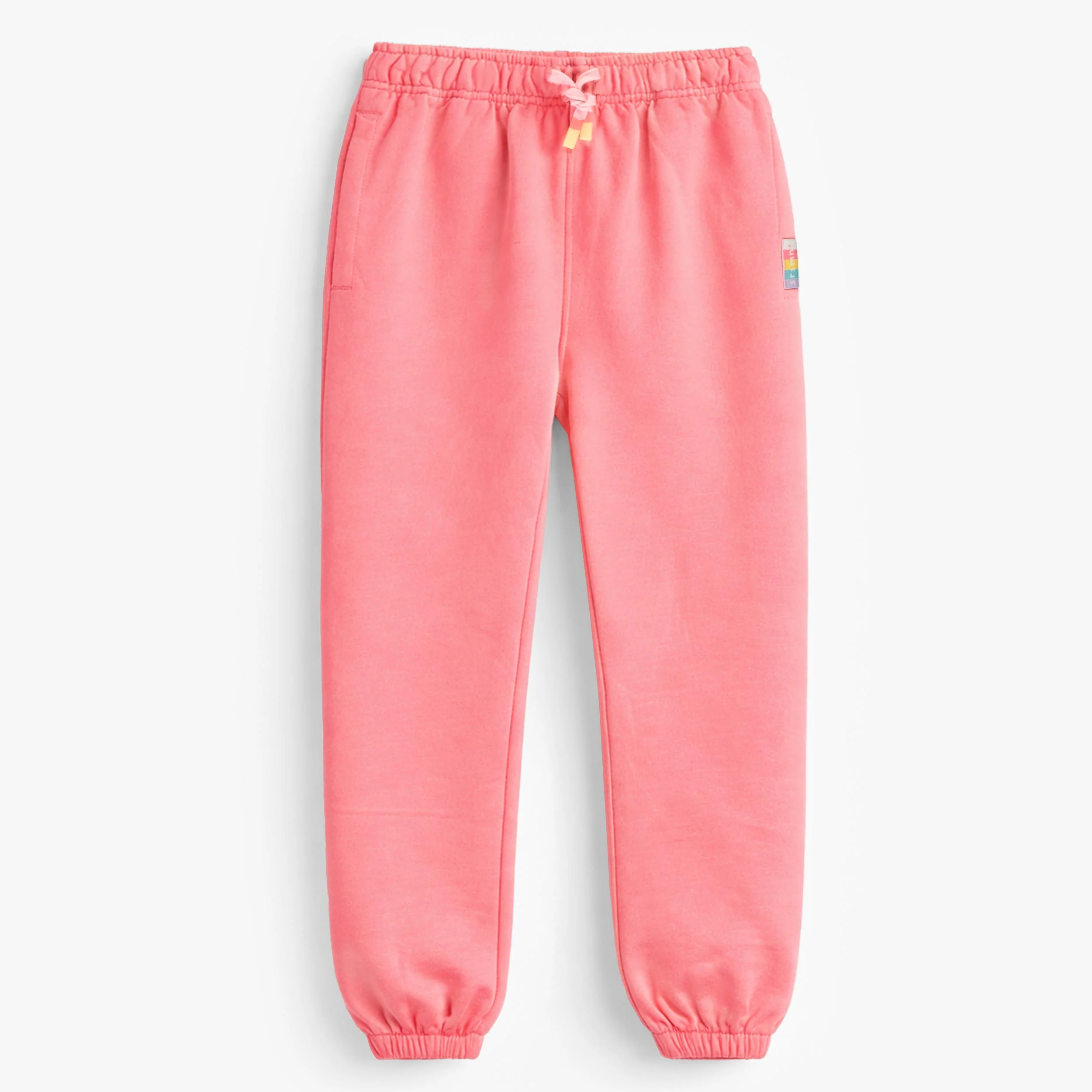 Pantalon rose style jogger, enfant