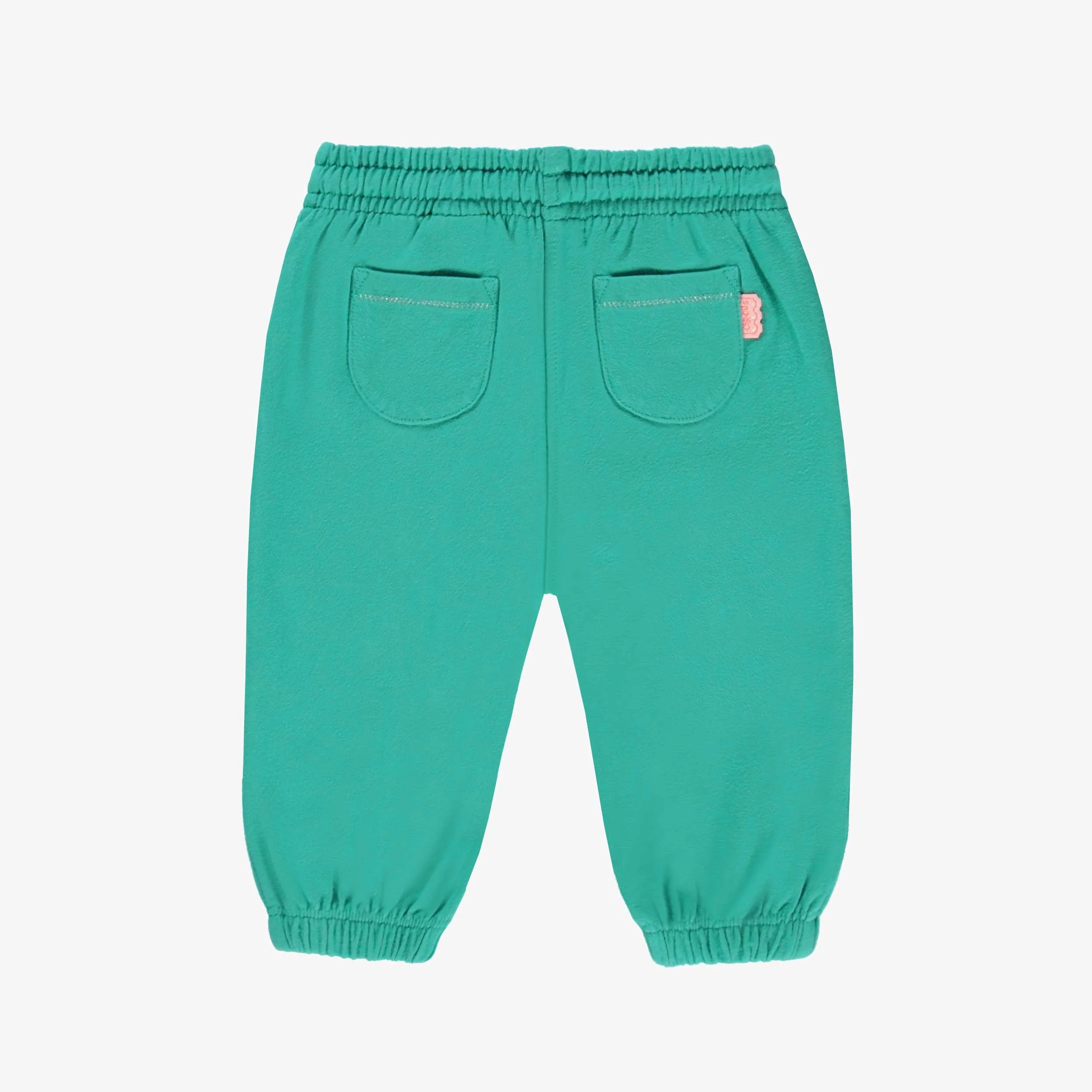 Pantalon turquoise style jogger, bébé - Image 3