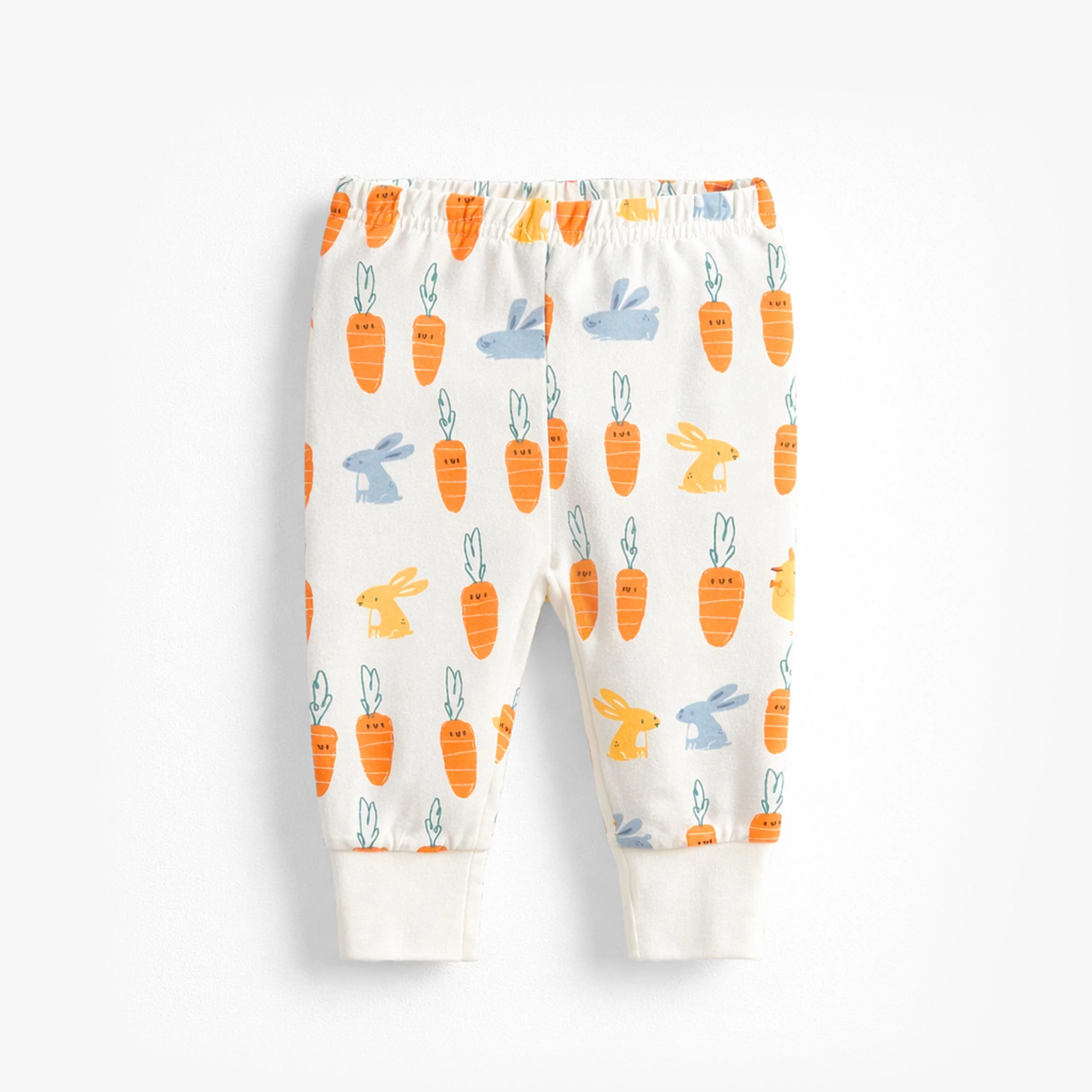Pyjama deux pièces blanc à motifs de Pâques, bébé - Image 6