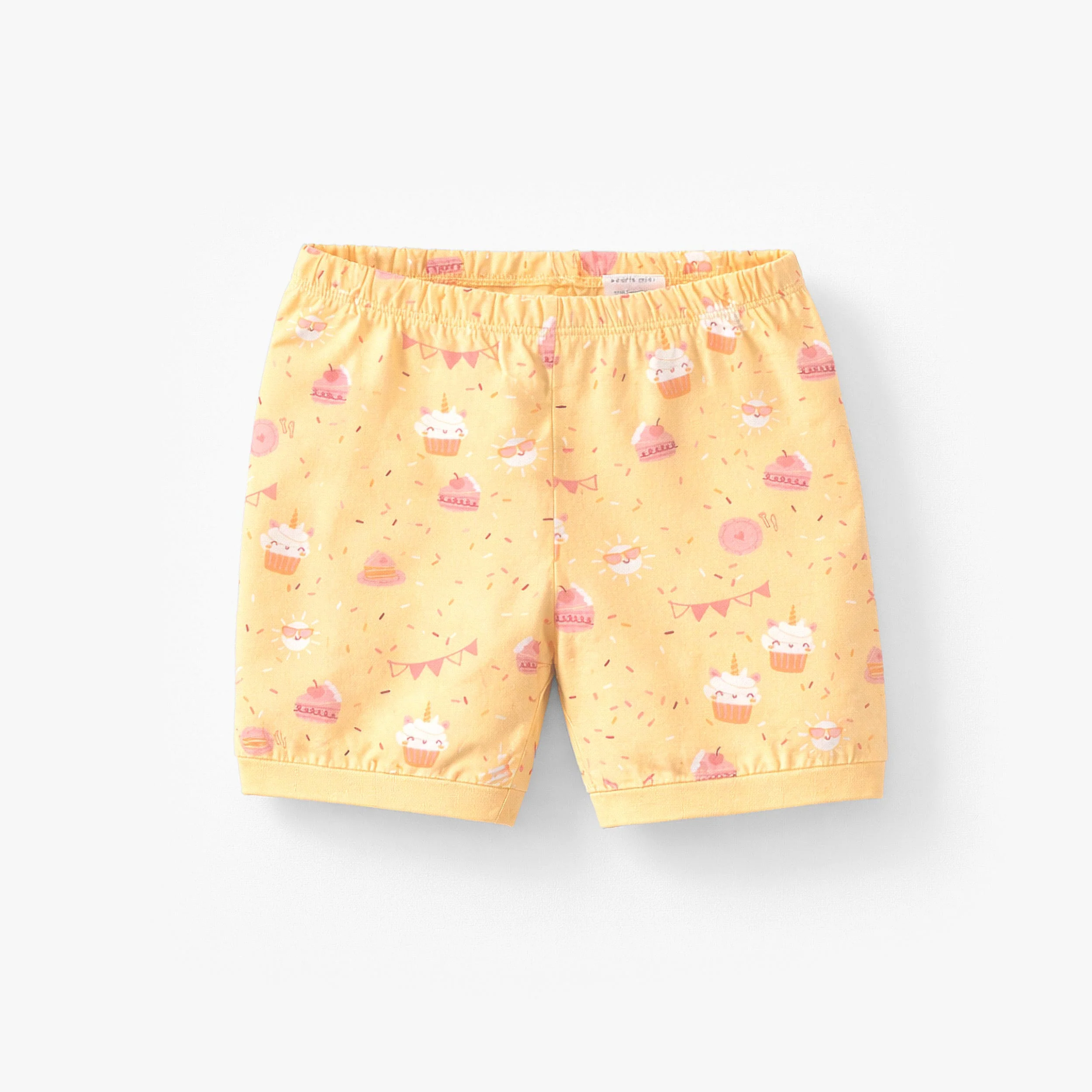 Pyjama deux pièces jaunes à motifs de gâteaux, enfant - Image 8