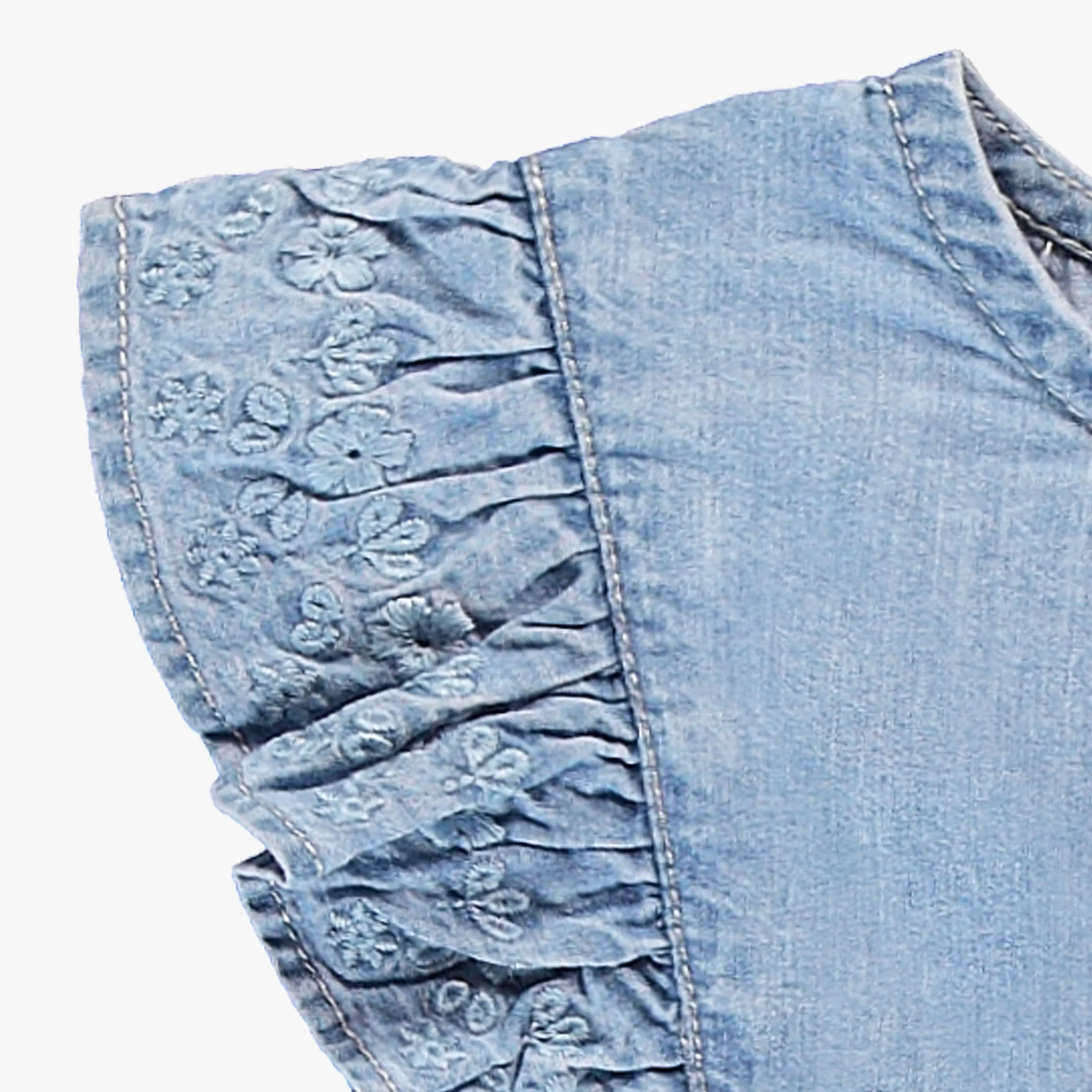 Robe en denim léger, enfant - Image 3