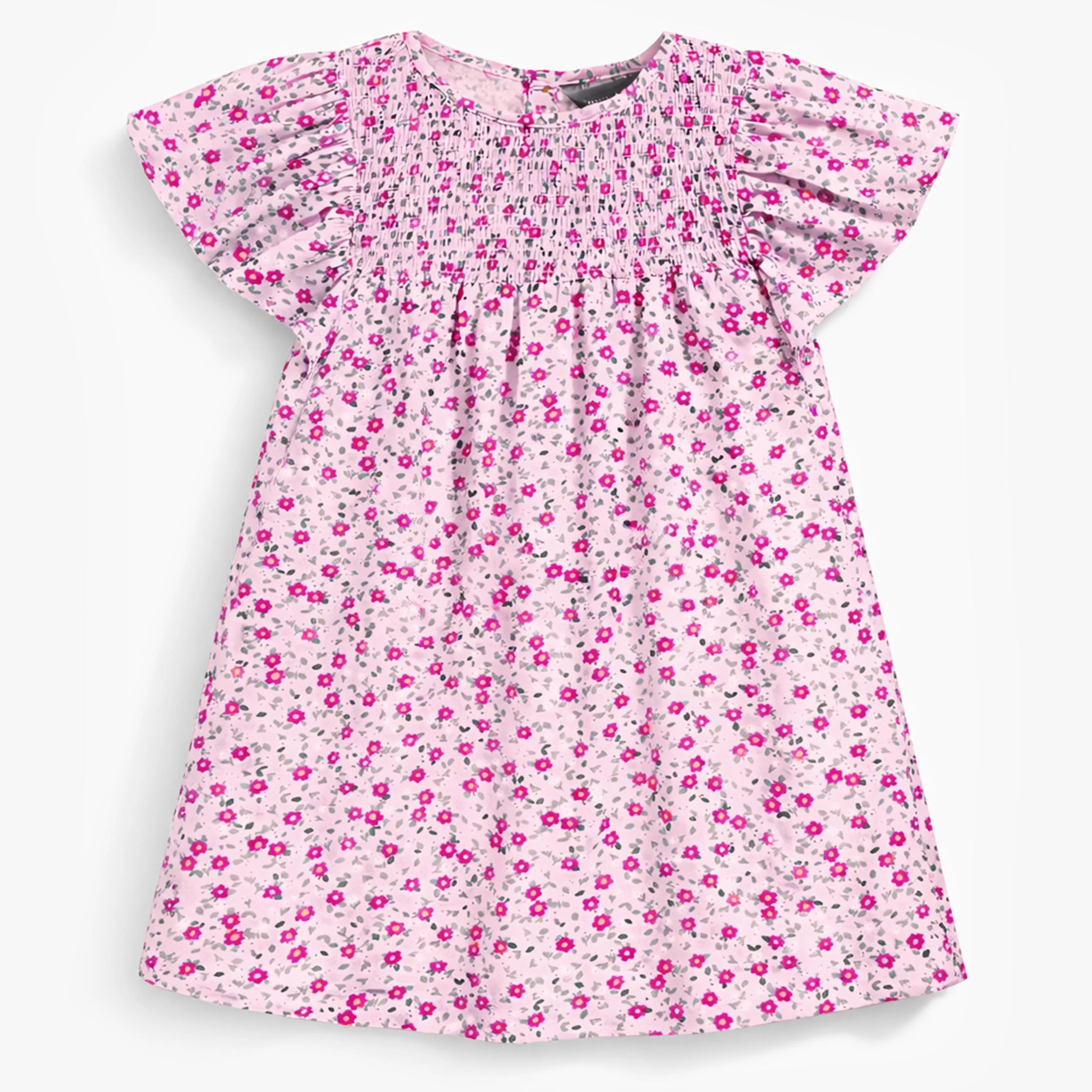 Robe lilas à motif floral, enfant