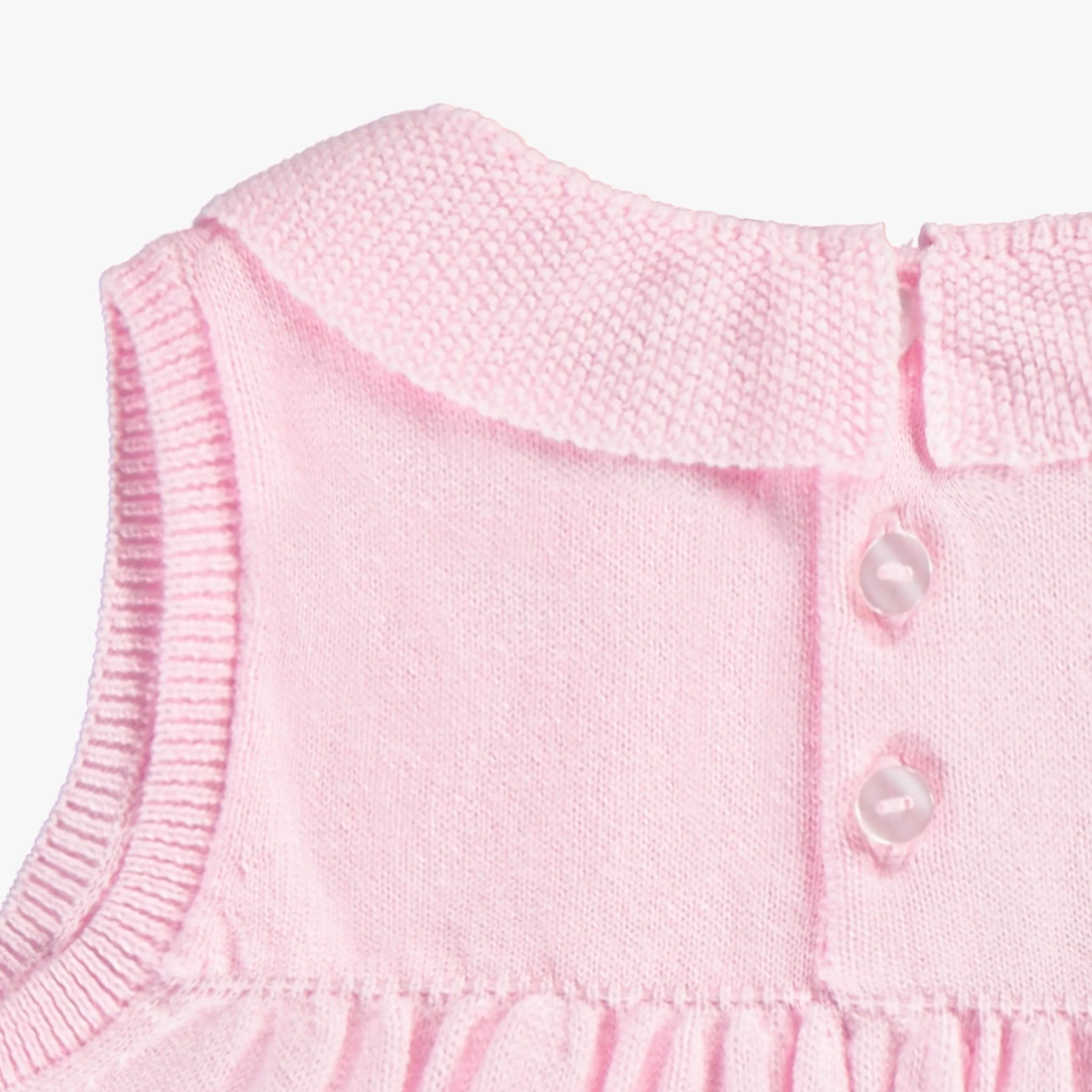 Robe rose en tricot, bébé - Image 5