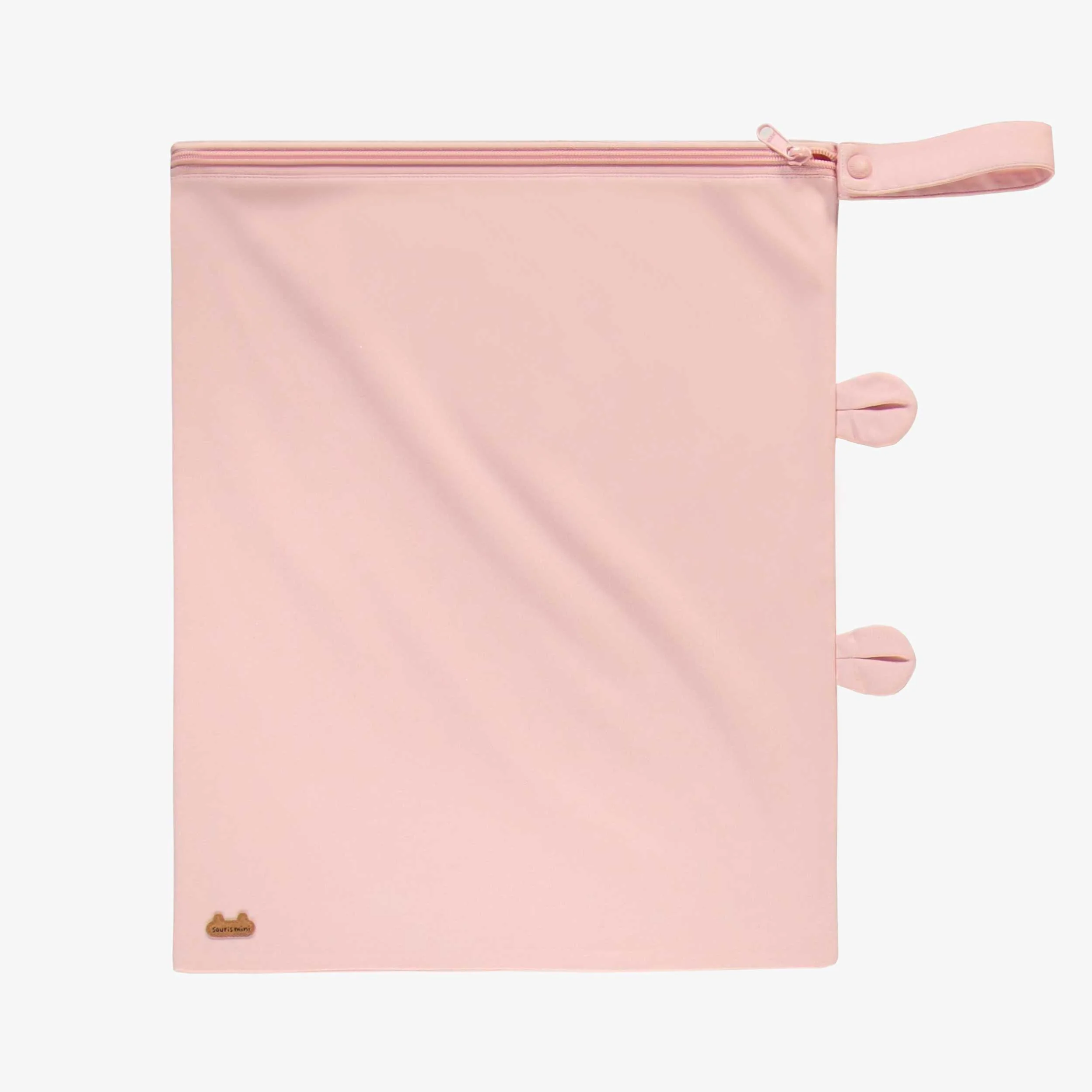 Sac imperméable rose pour couches réutilisables et vêtements humides, bébé