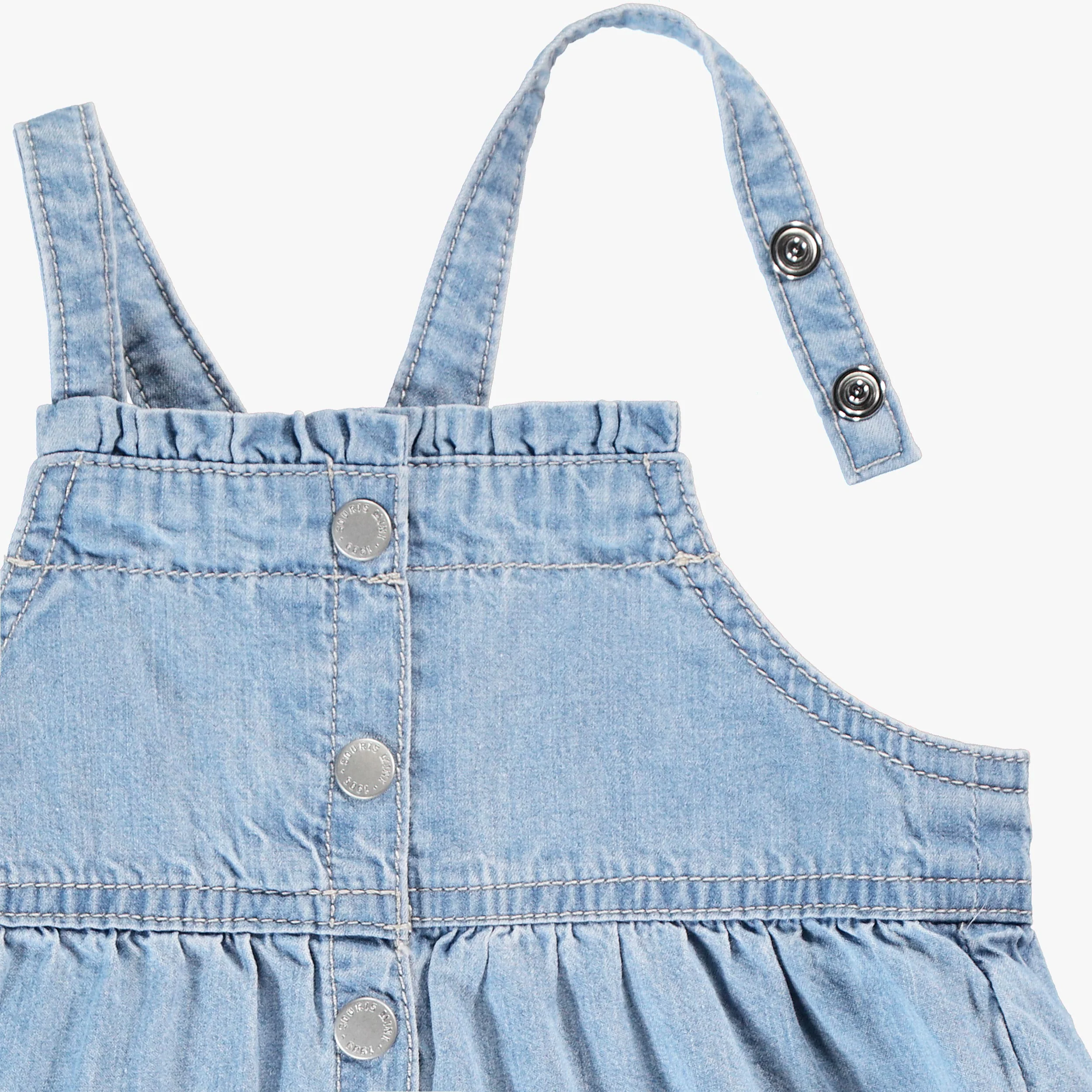 Salopette en denim léger, bébé - Image 5