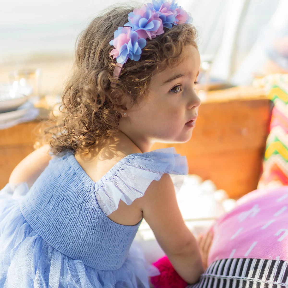 Serre-tête floral, enfant - Image 2