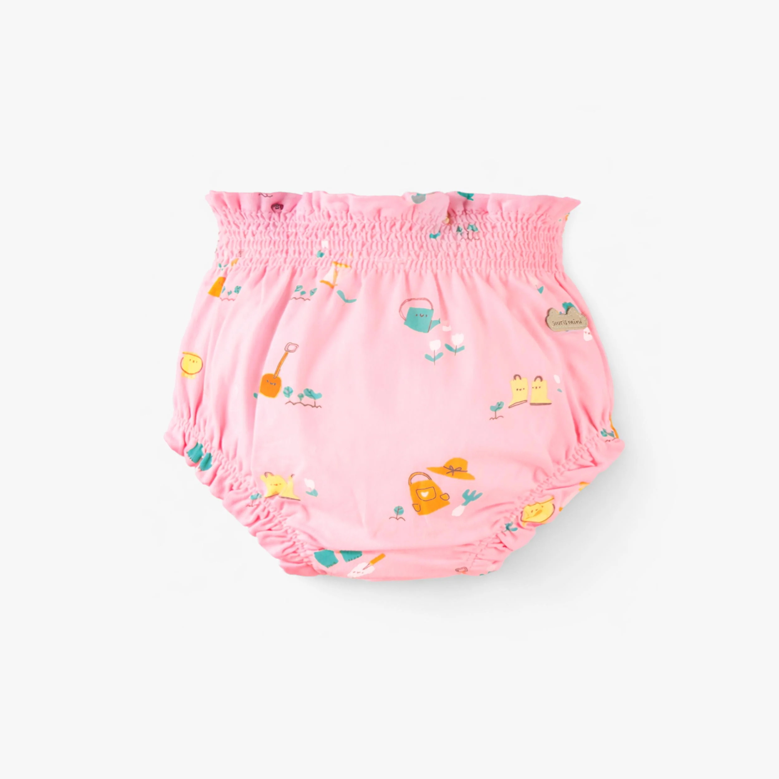 Short bouffant rose à motifs, naissance - Image 6