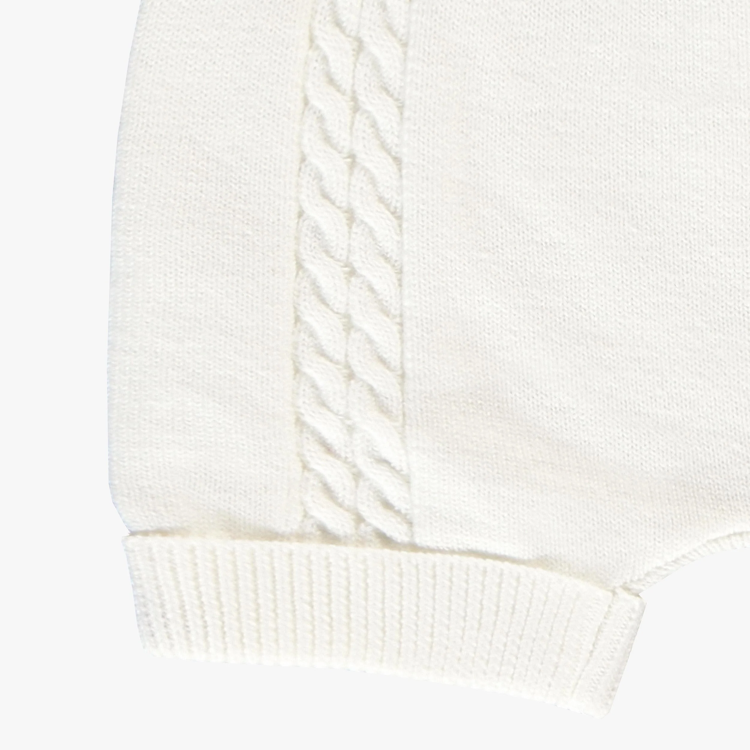 Short crème en tricot, naissance - Image 4