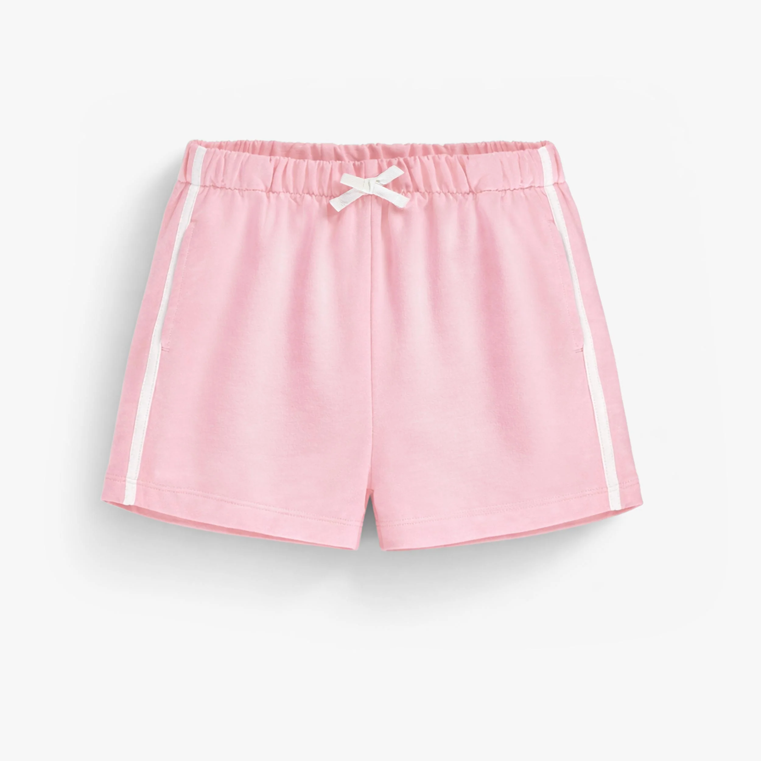 Short rose en tricot français, enfant