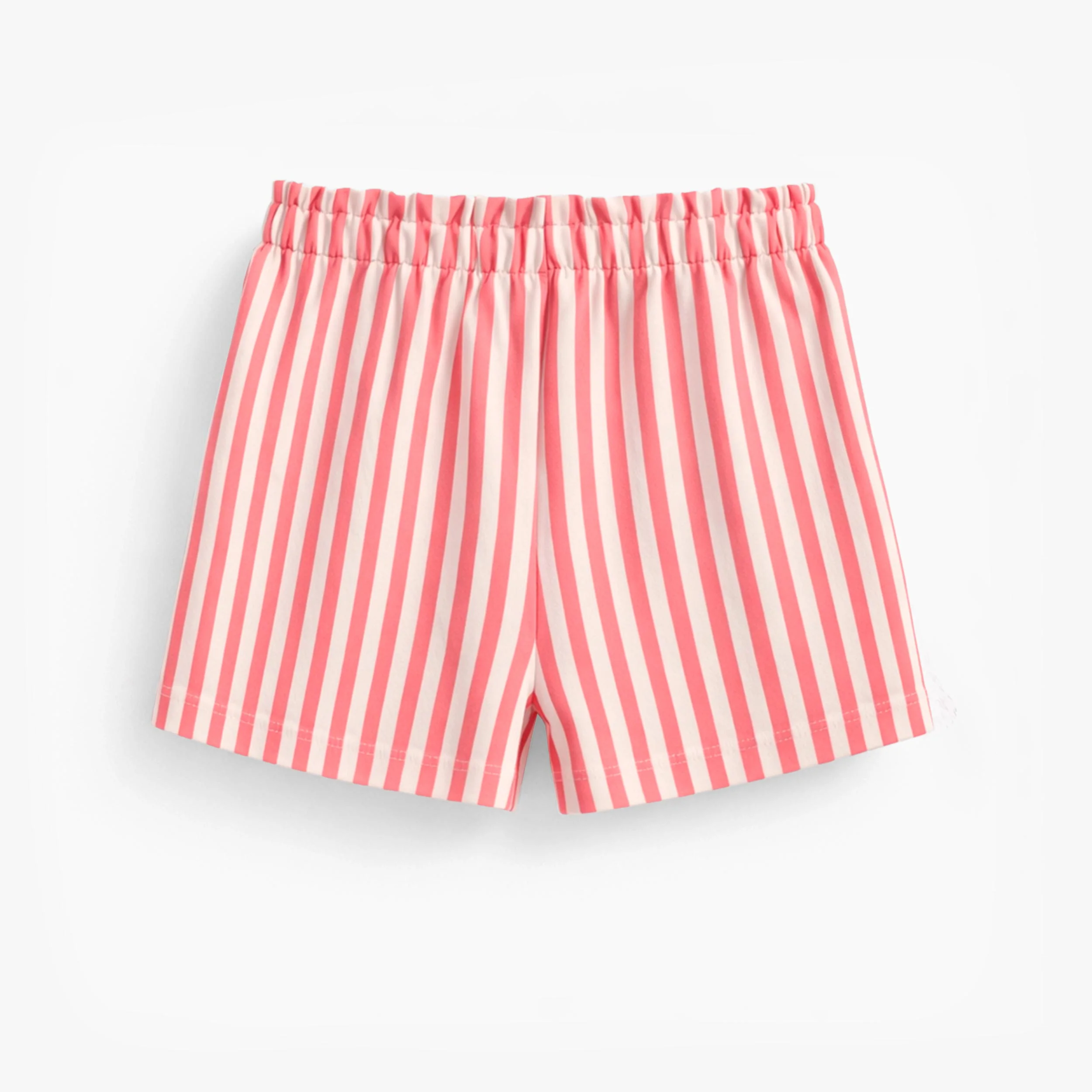 Short rose et crème à rayures, enfant - Image 8