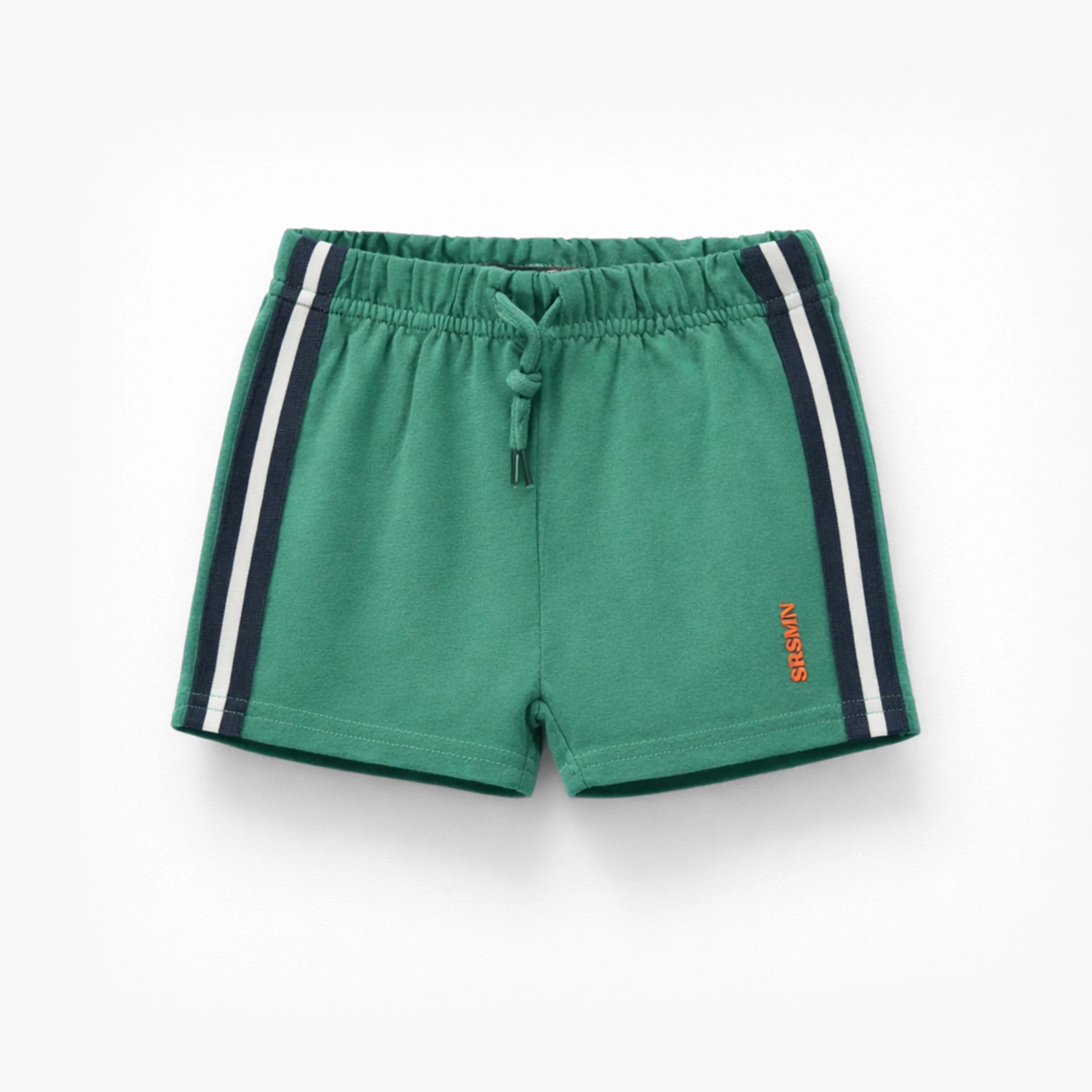 Short vert en jersey, bébé